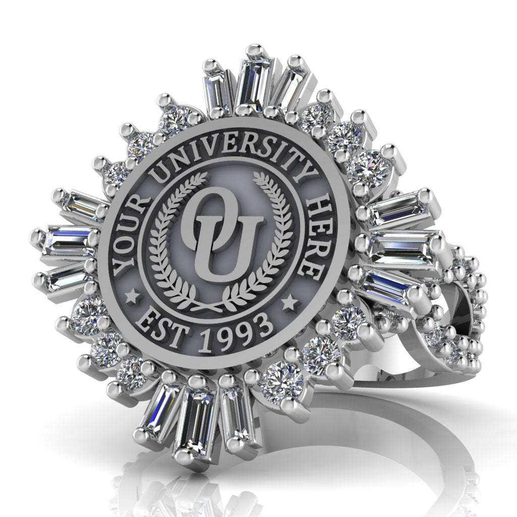 Tramontana | Infinity Pave Band Custom Collage Ring