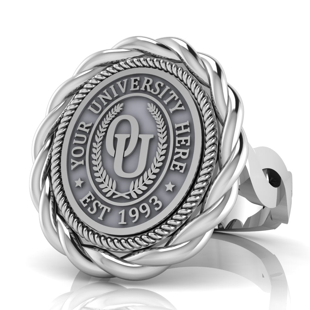 Melipat | Infinity Loop Band Custom College Ring