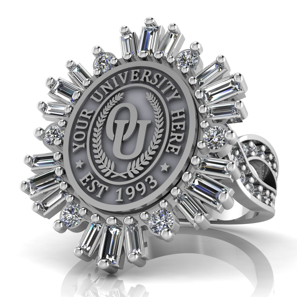 Tramontana Oval | Infinity Pave Band 2 Custom Collage Ring