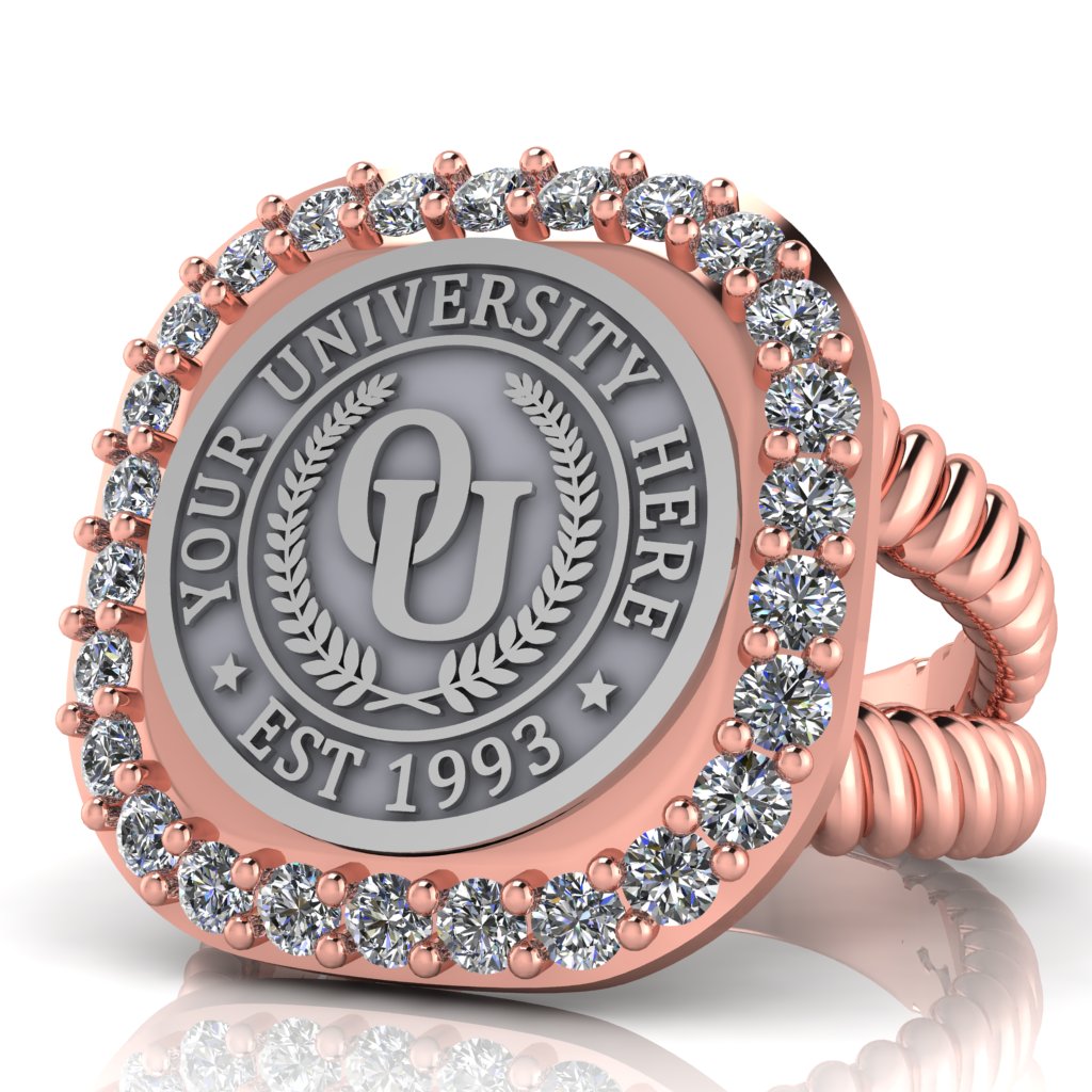 Radius | V-Rope Band Custom Collage Ring