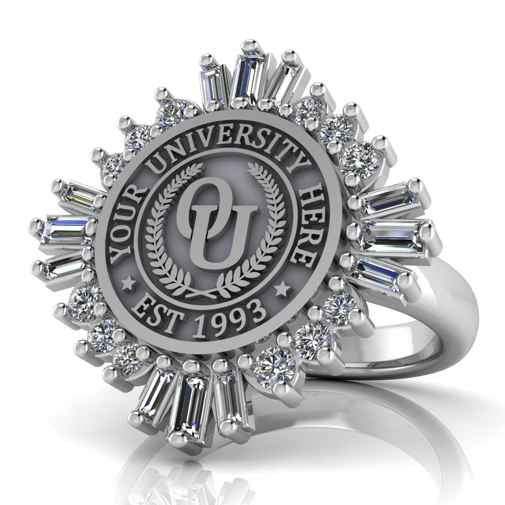 Tramontana | Classic Dome Band Custom Collage Ring