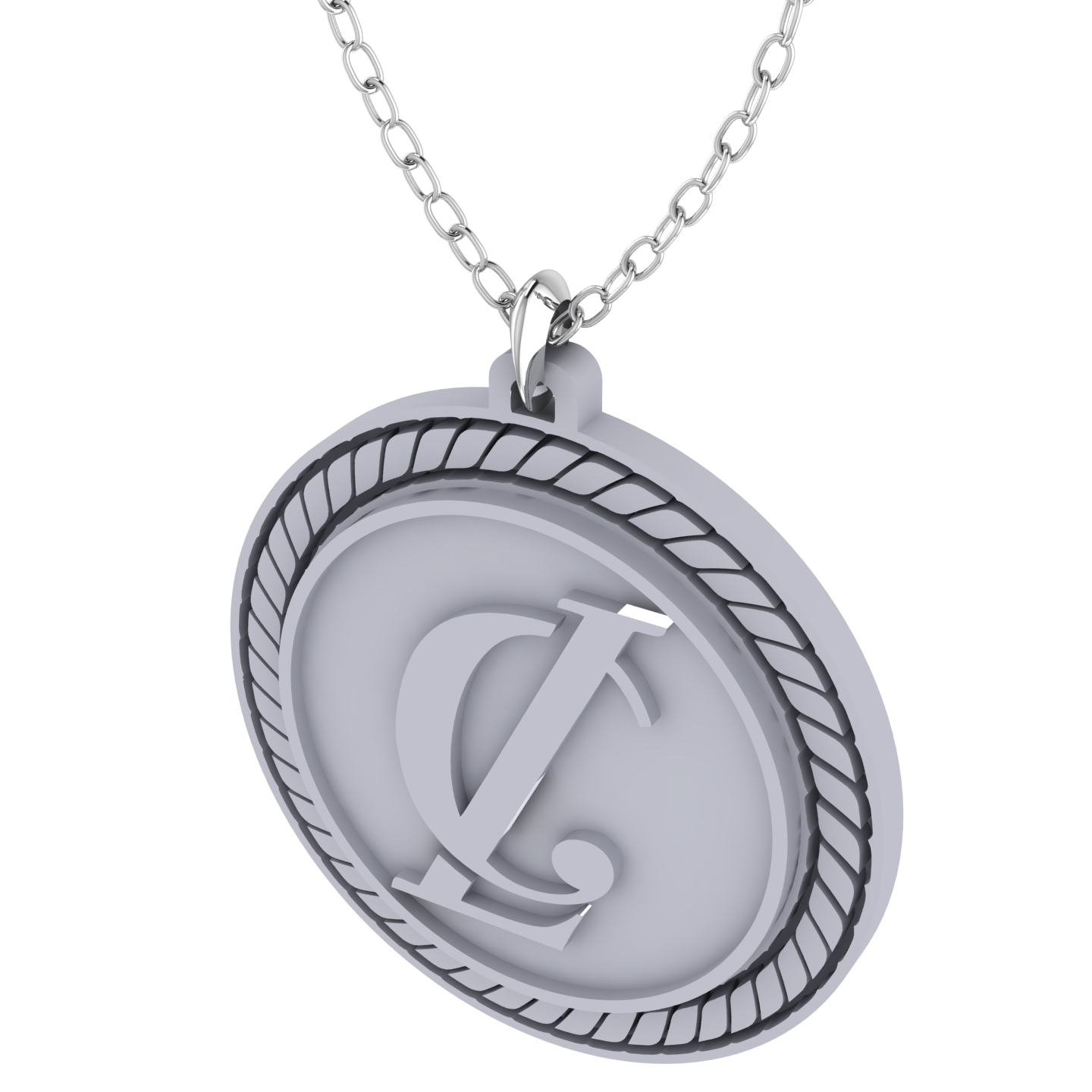 Monogram Pendant
