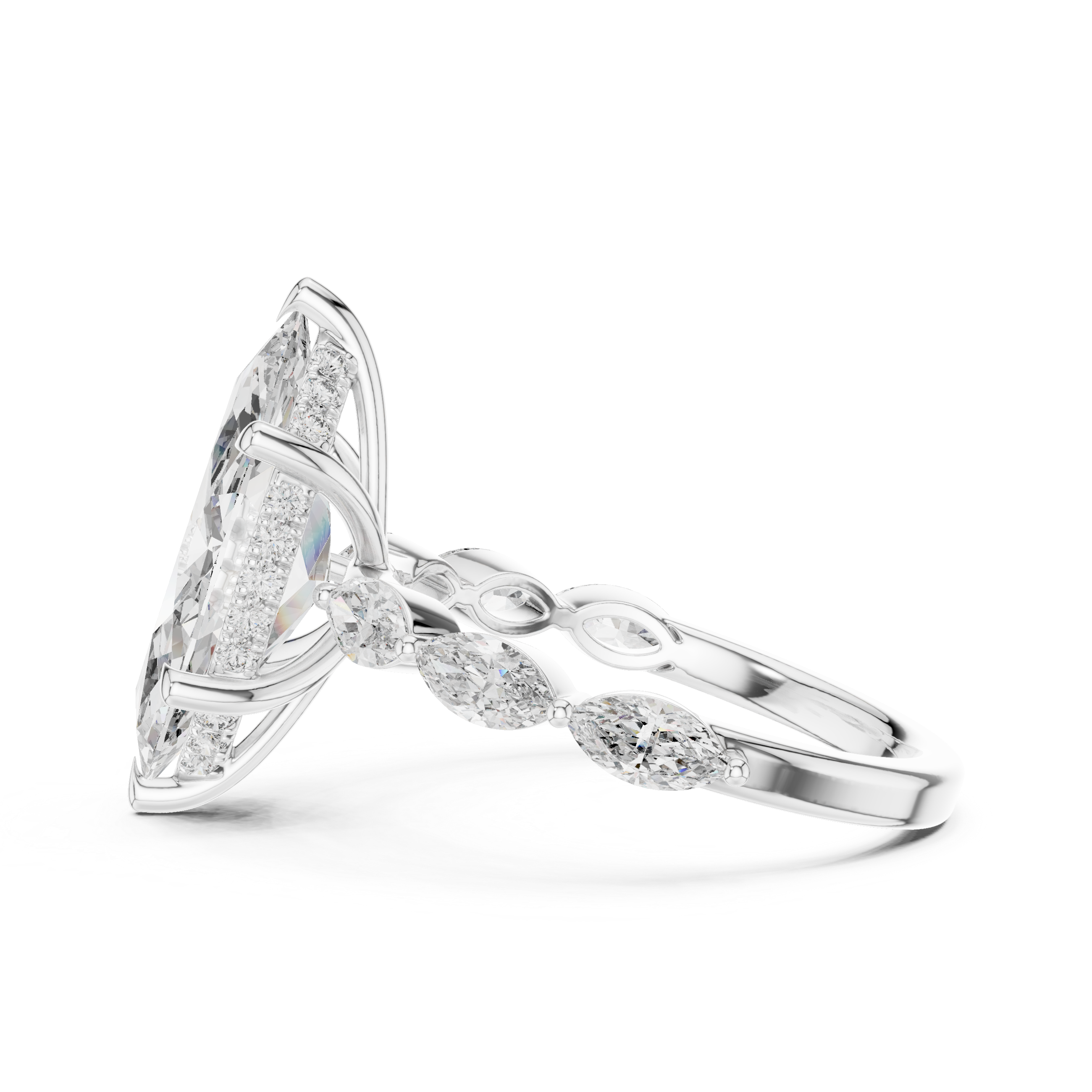 Luxury Marquise Diamond Ring