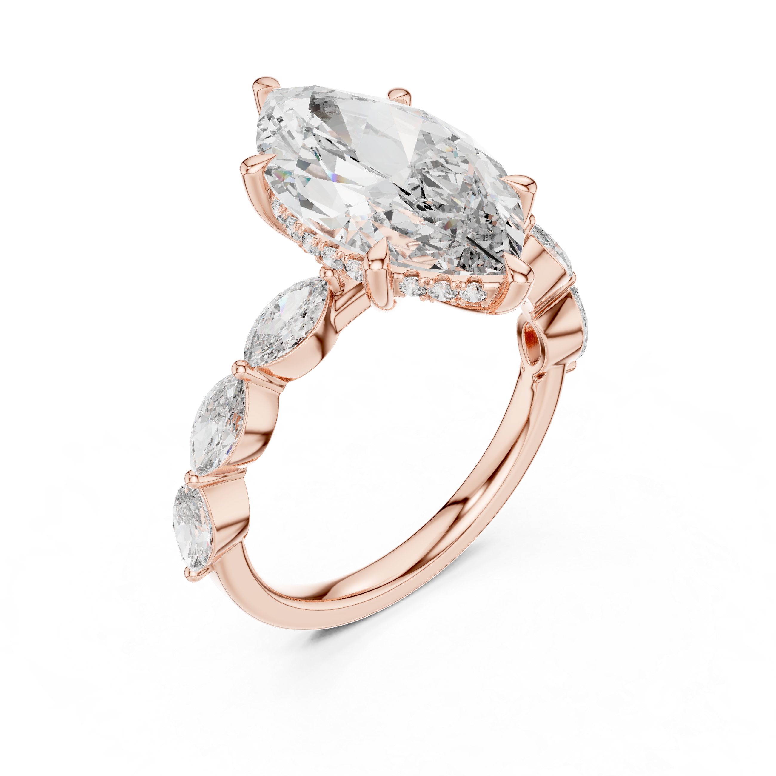 Luxury Marquise Diamond Ring