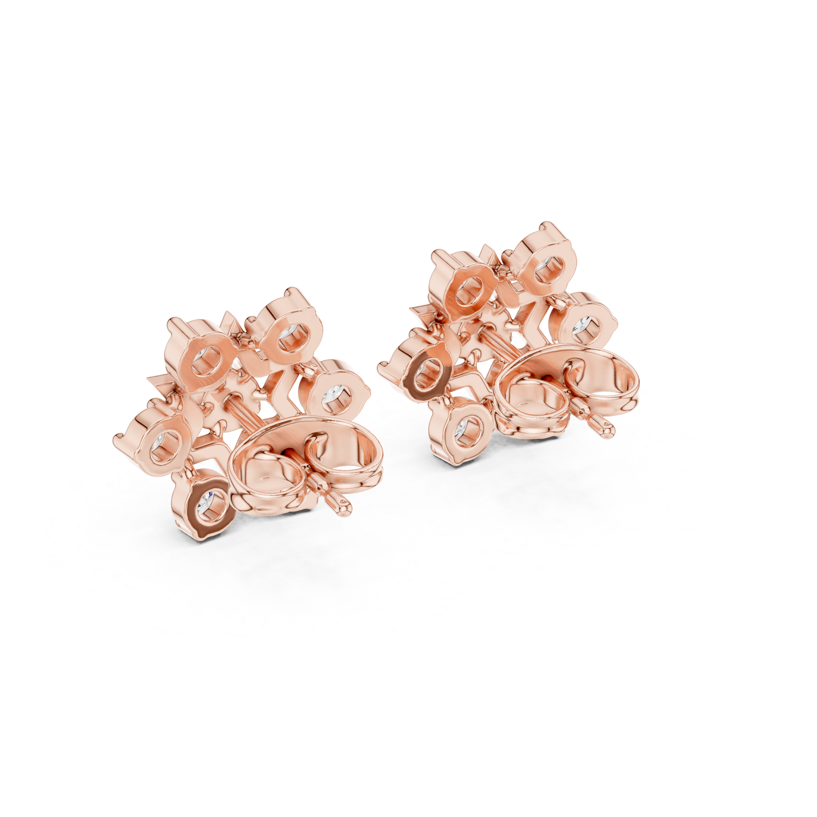 Luxury Star Diamond Earrings