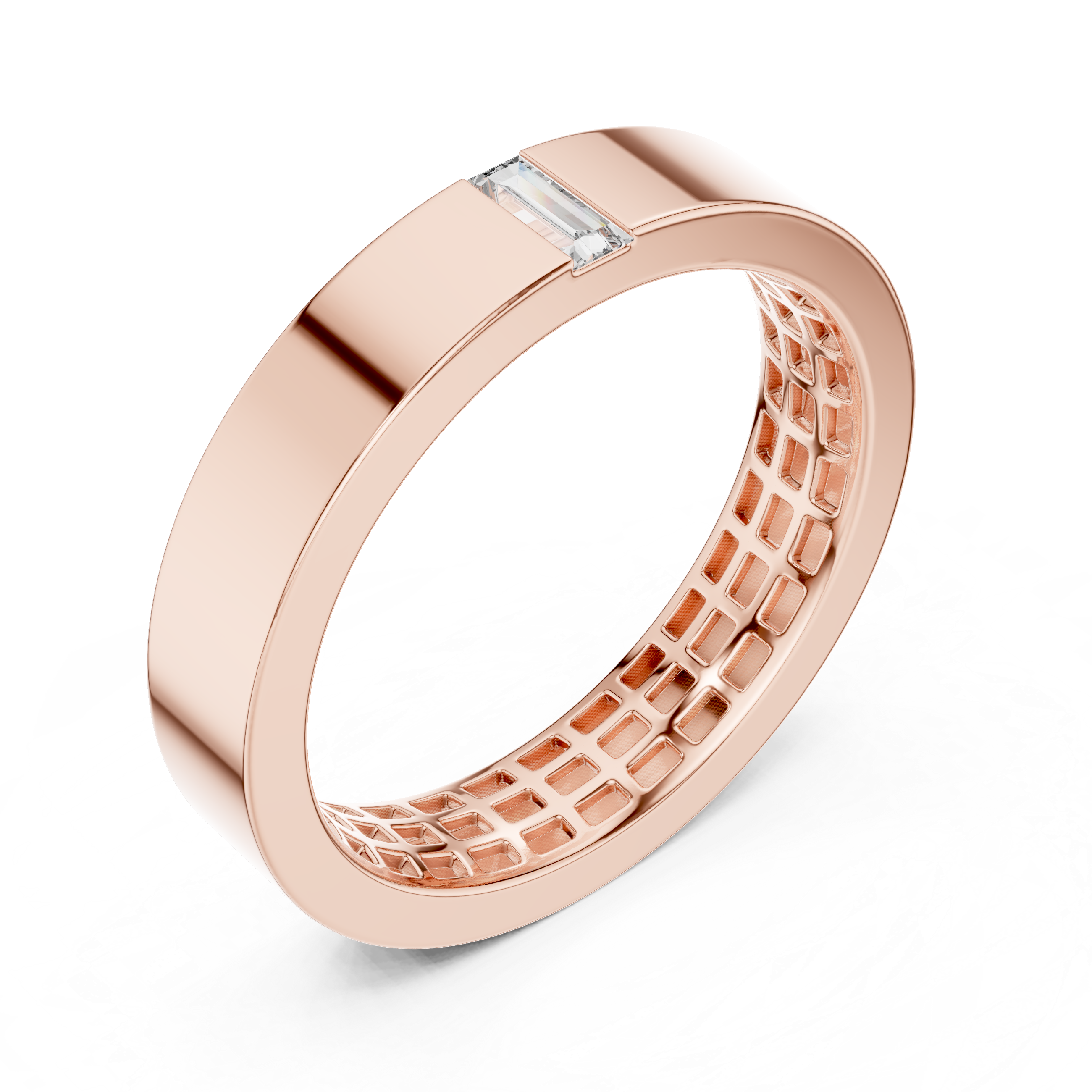 Minimal Baguette Diamond Ring