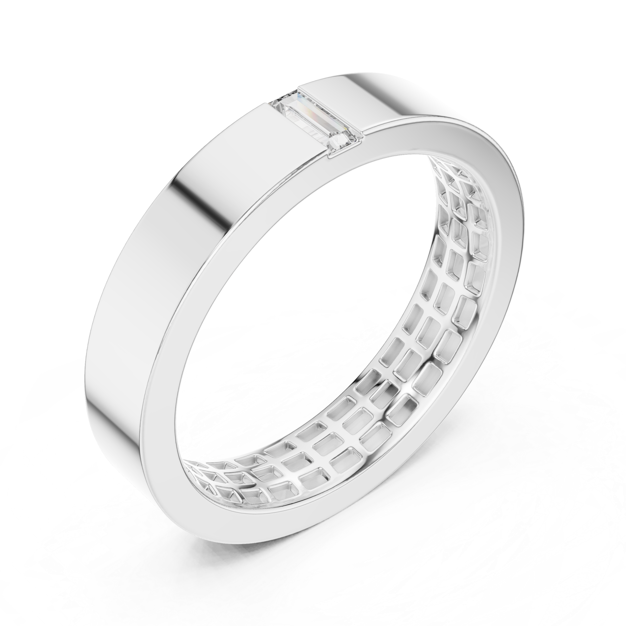 Minimal Baguette Diamond Ring