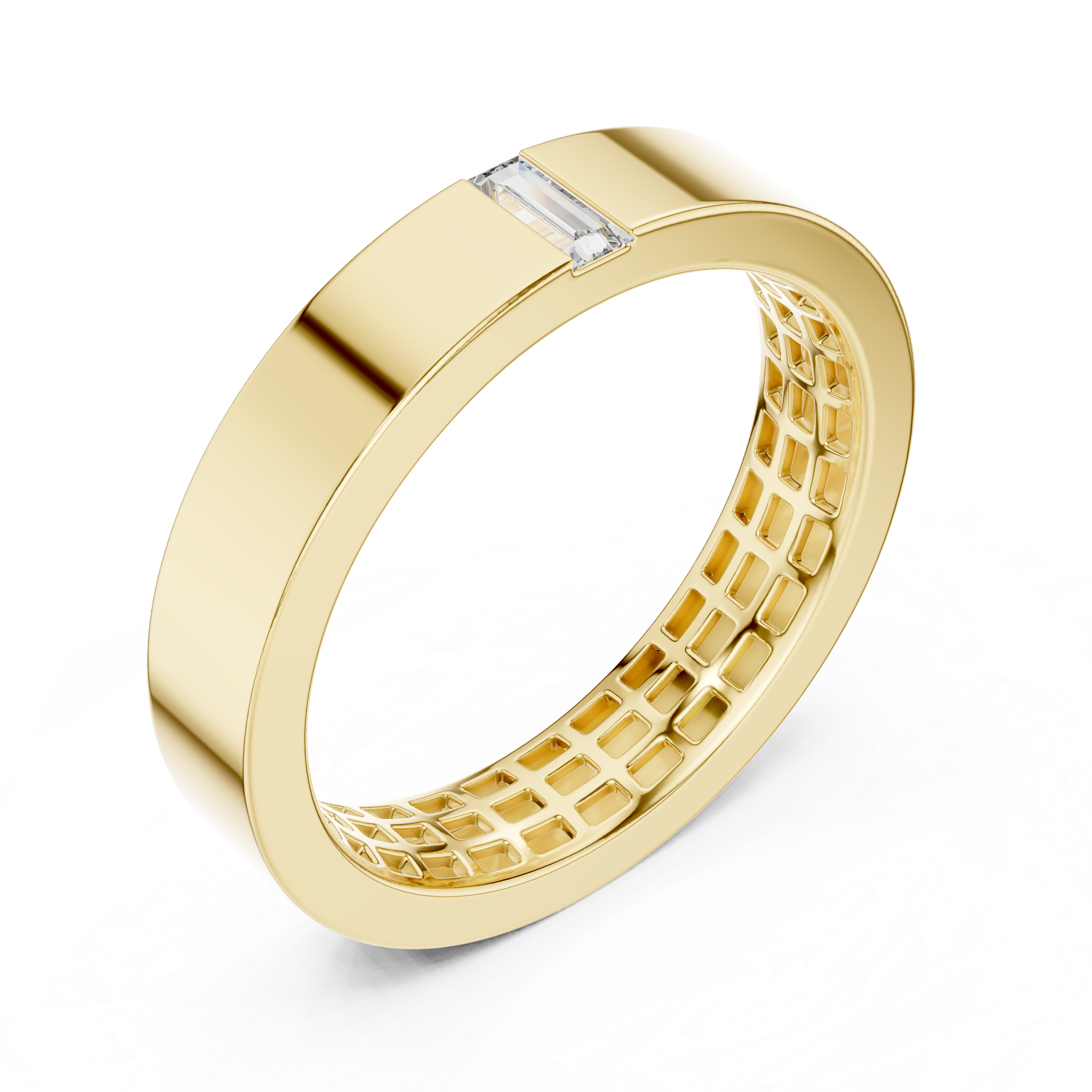 Minimal Baguette Diamond Ring