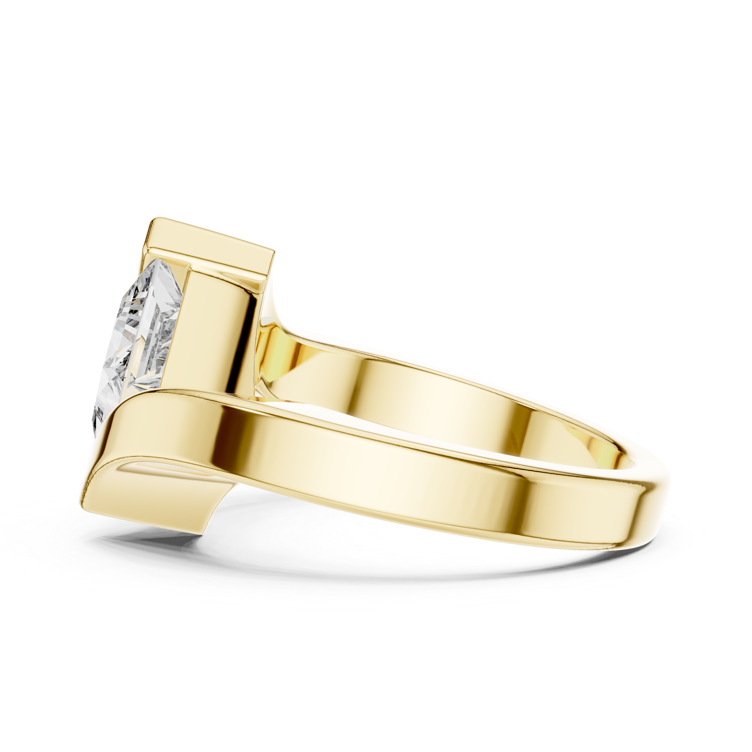 Luxury Princess Diamond Ring