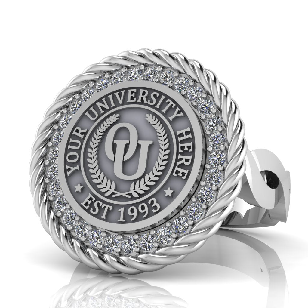 Arrecerat | Infinity Loop Band Custom Collage Ring