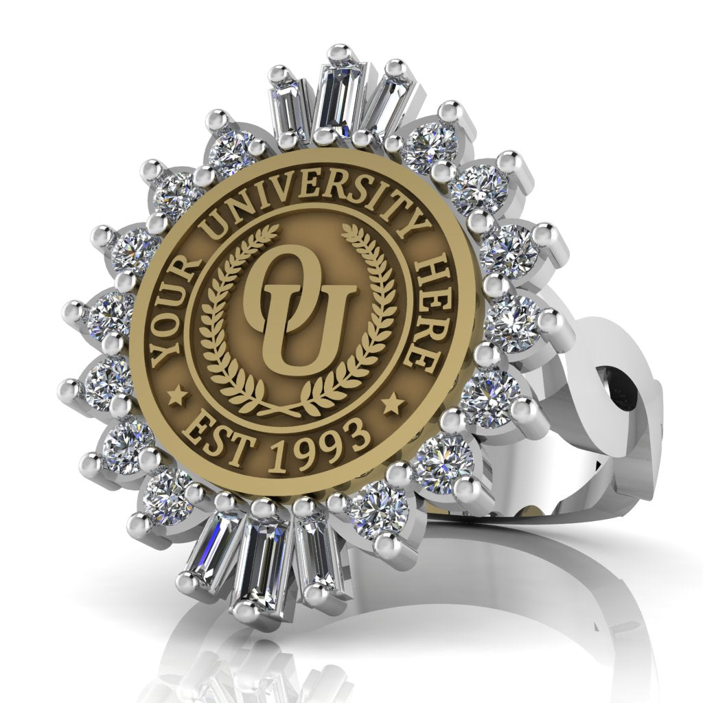 Seren | Infinity Loop Band Custom Collage Ring