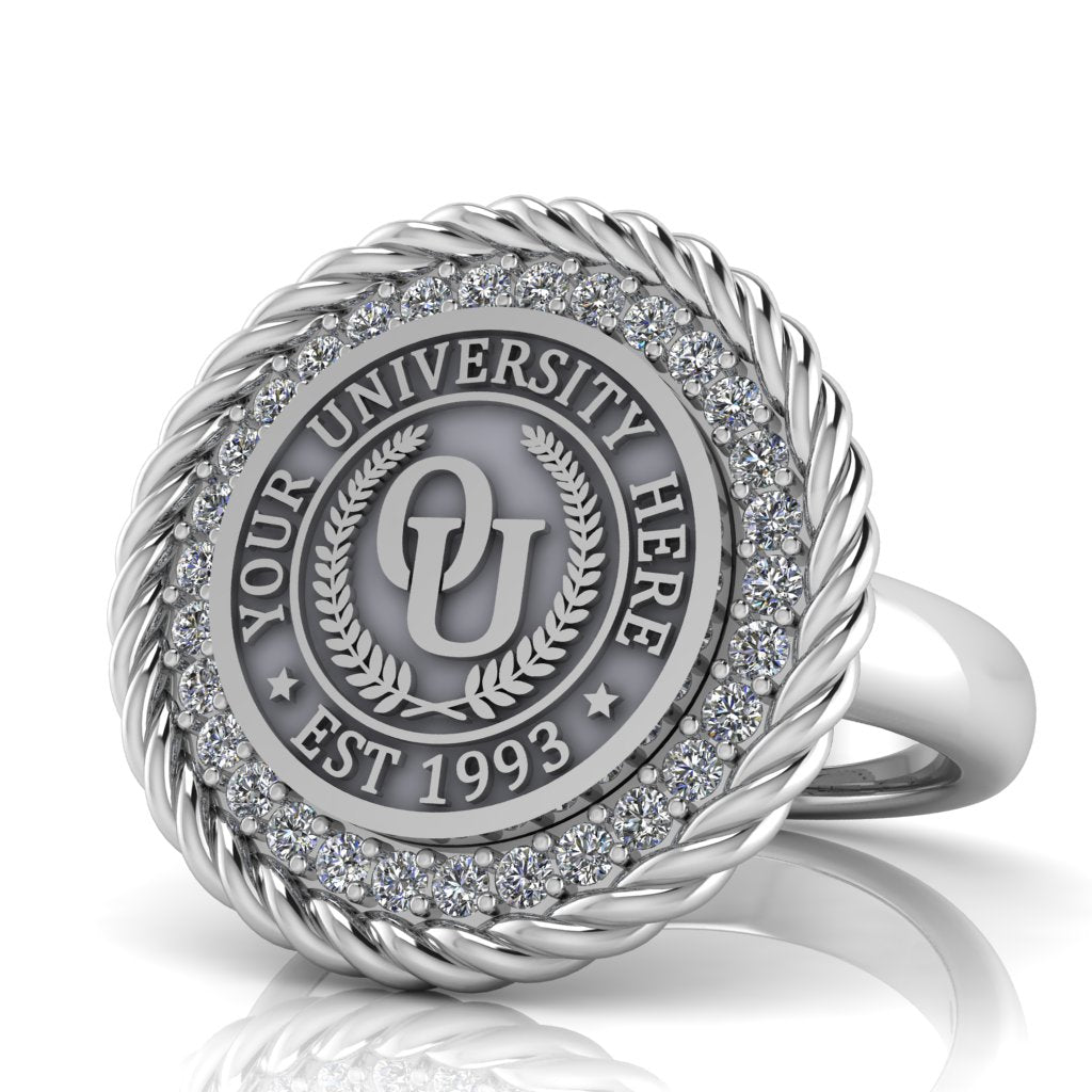 Arrecerat | Classic Dome Band Custom Collage Ring