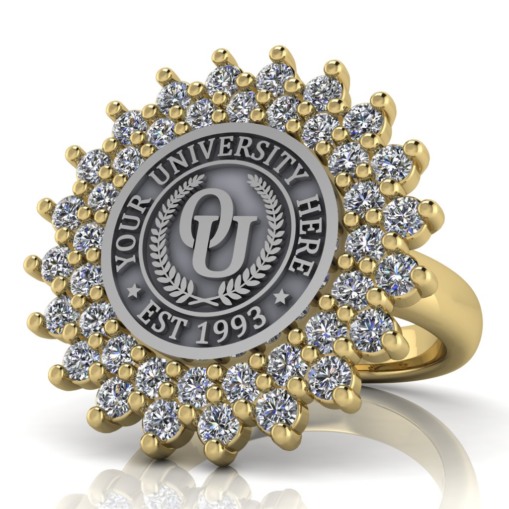 Splendid | Classic Dome Band Custom Collage Ring