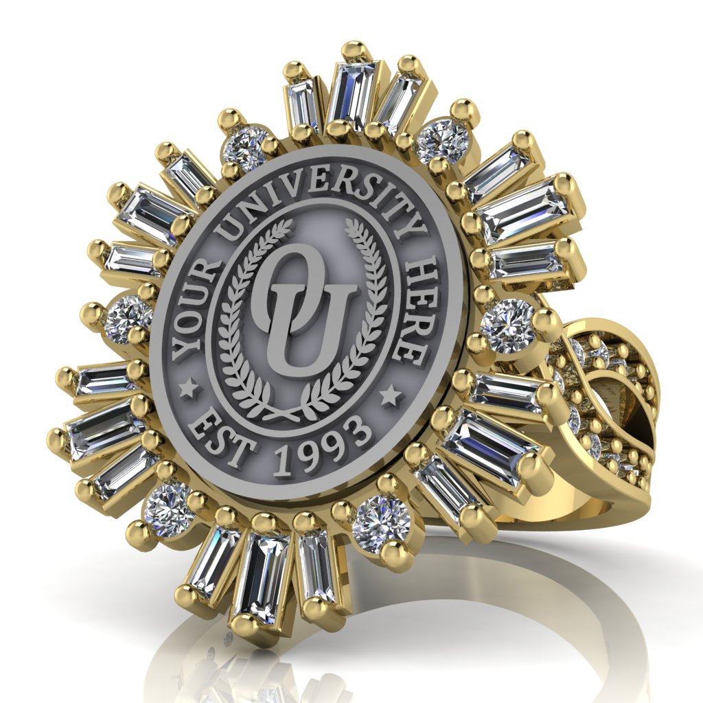 Tramontana Oval | Infinity Pave Band 2 Custom Collage Ring