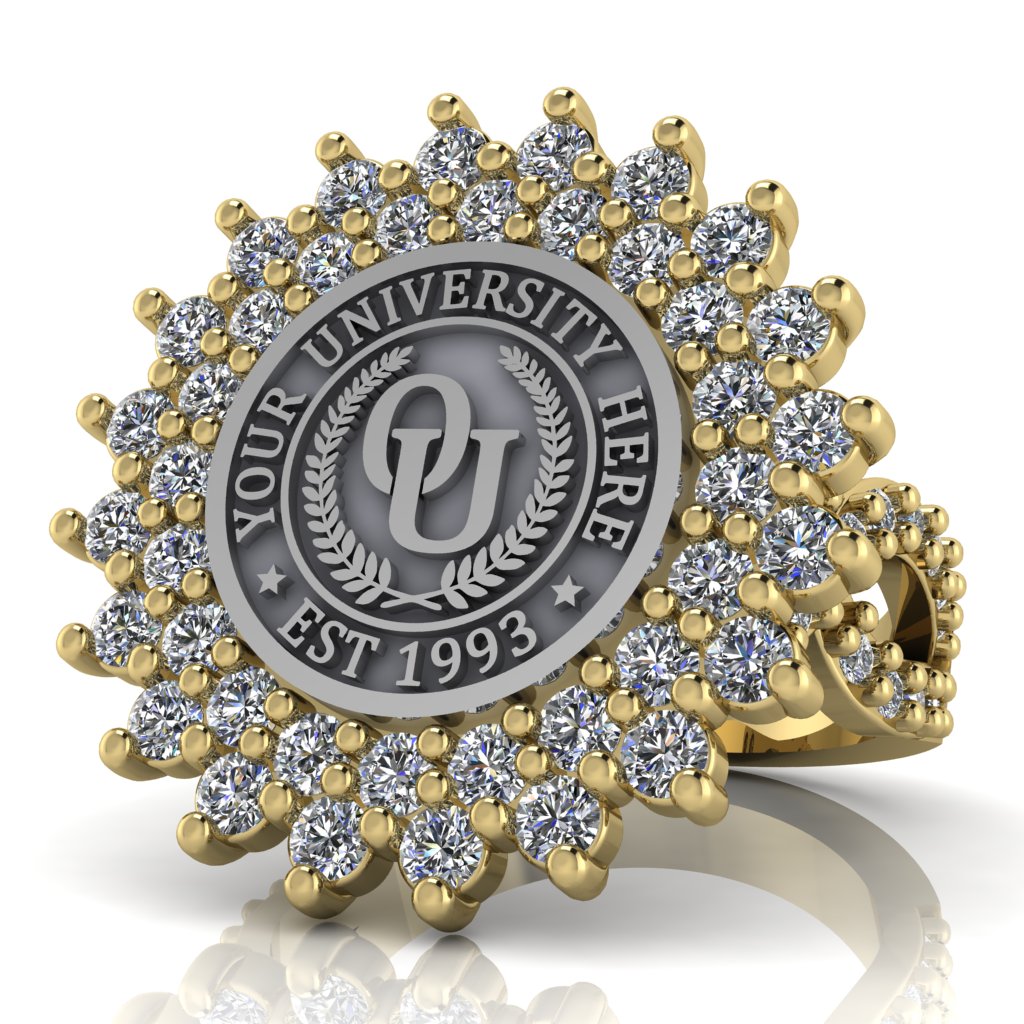 Splendid | Infinity Pave Band Custom Collage Ring