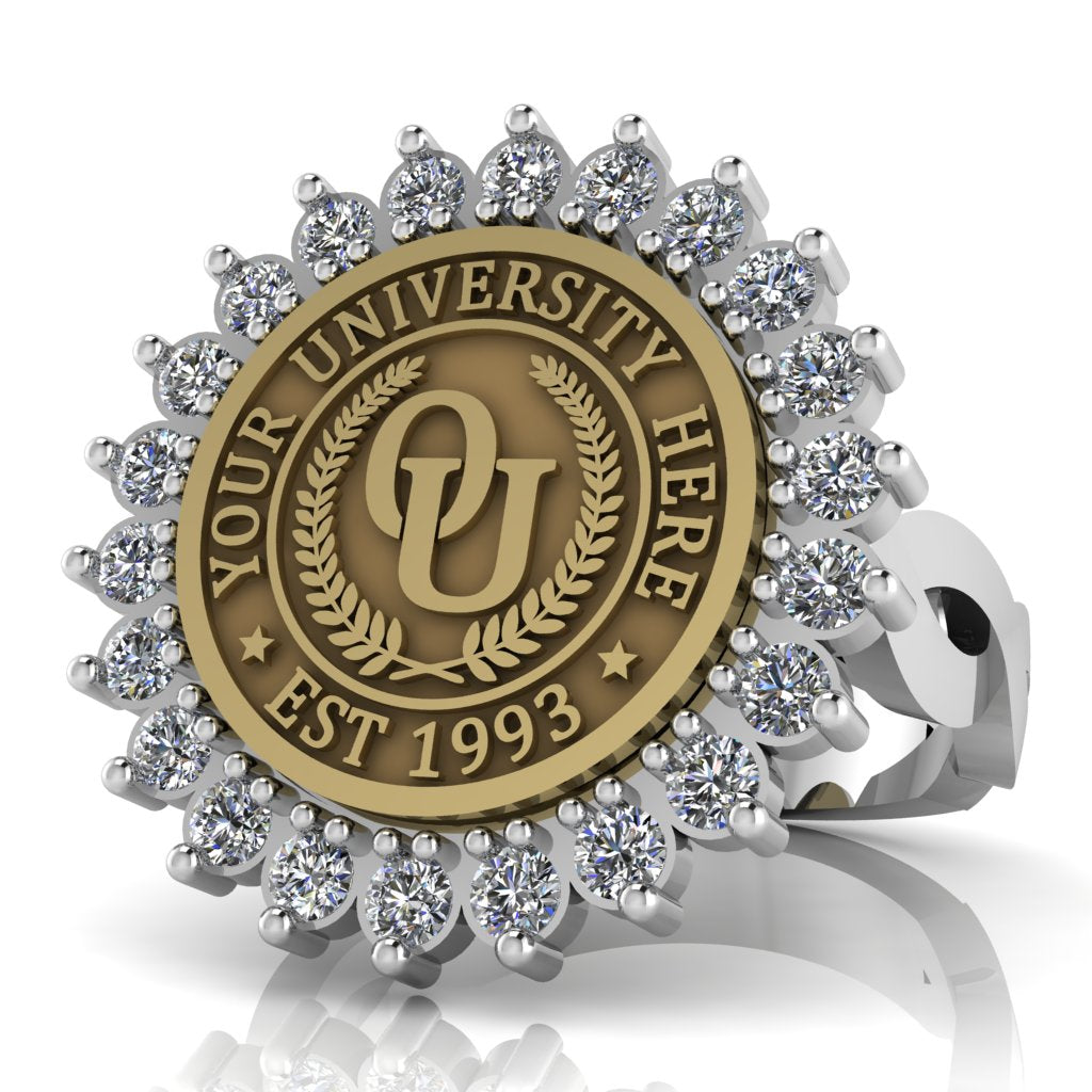 Serku | Infinity Loop Band Custom College Ring