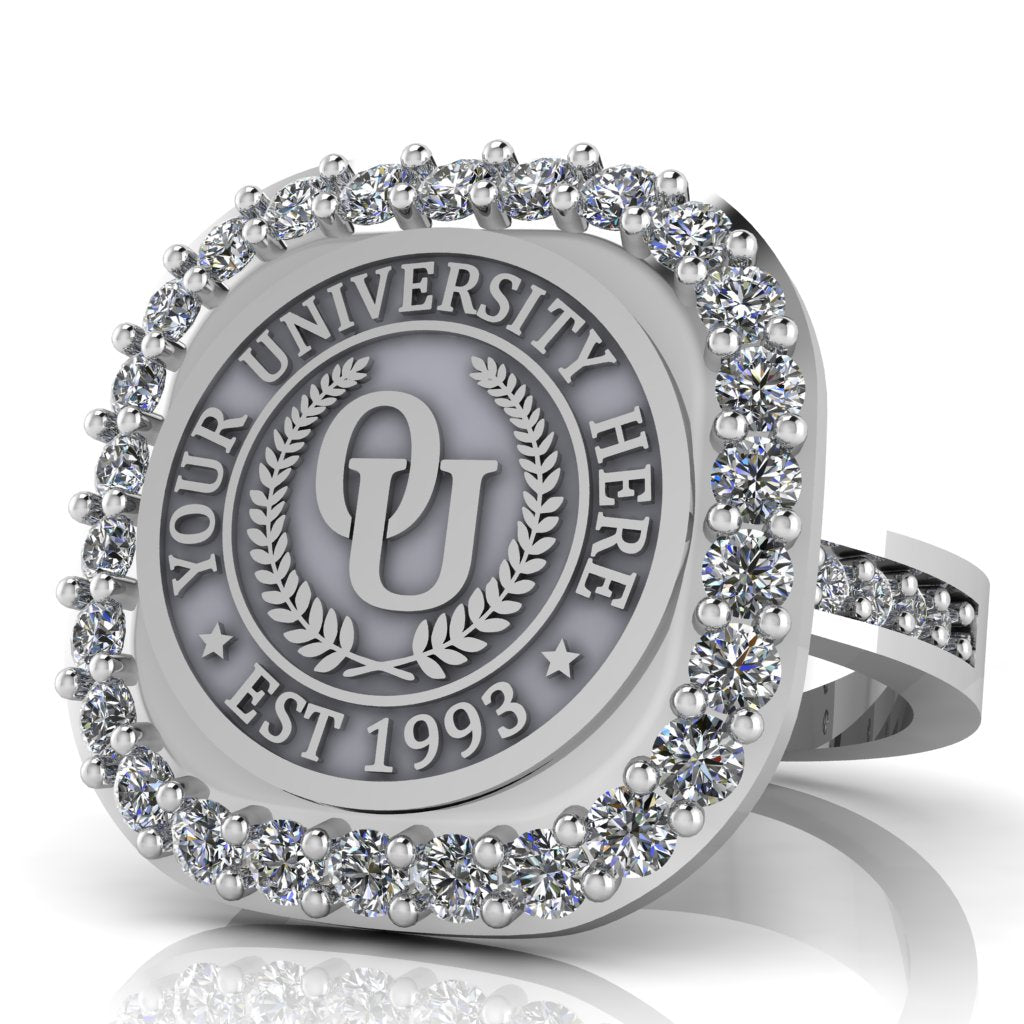 Radius | Channel Core Band Custom College Ring