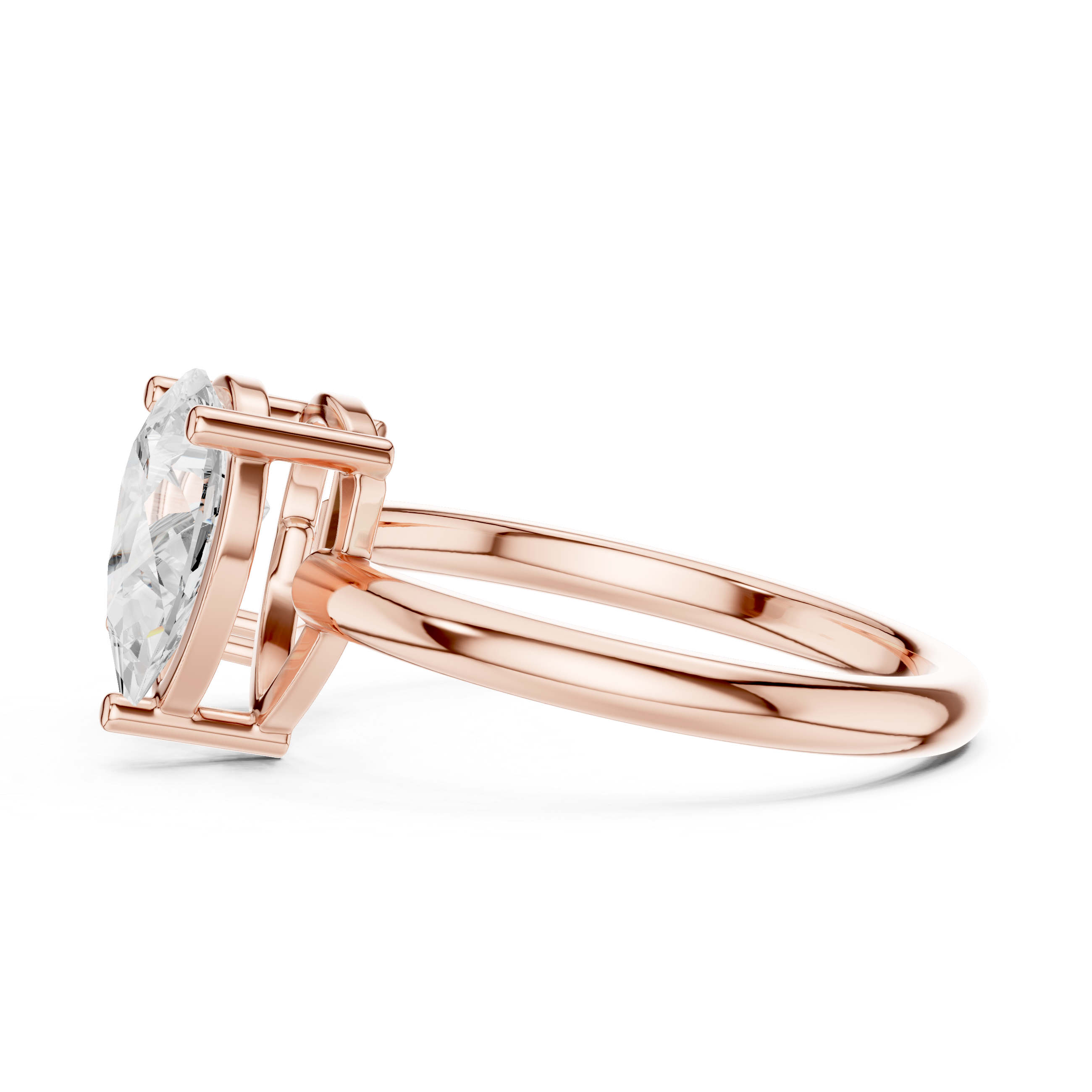 Toi et Moi Emerald Cut & Pear Cut Engagement Ring – Two Stone Diamond Ring