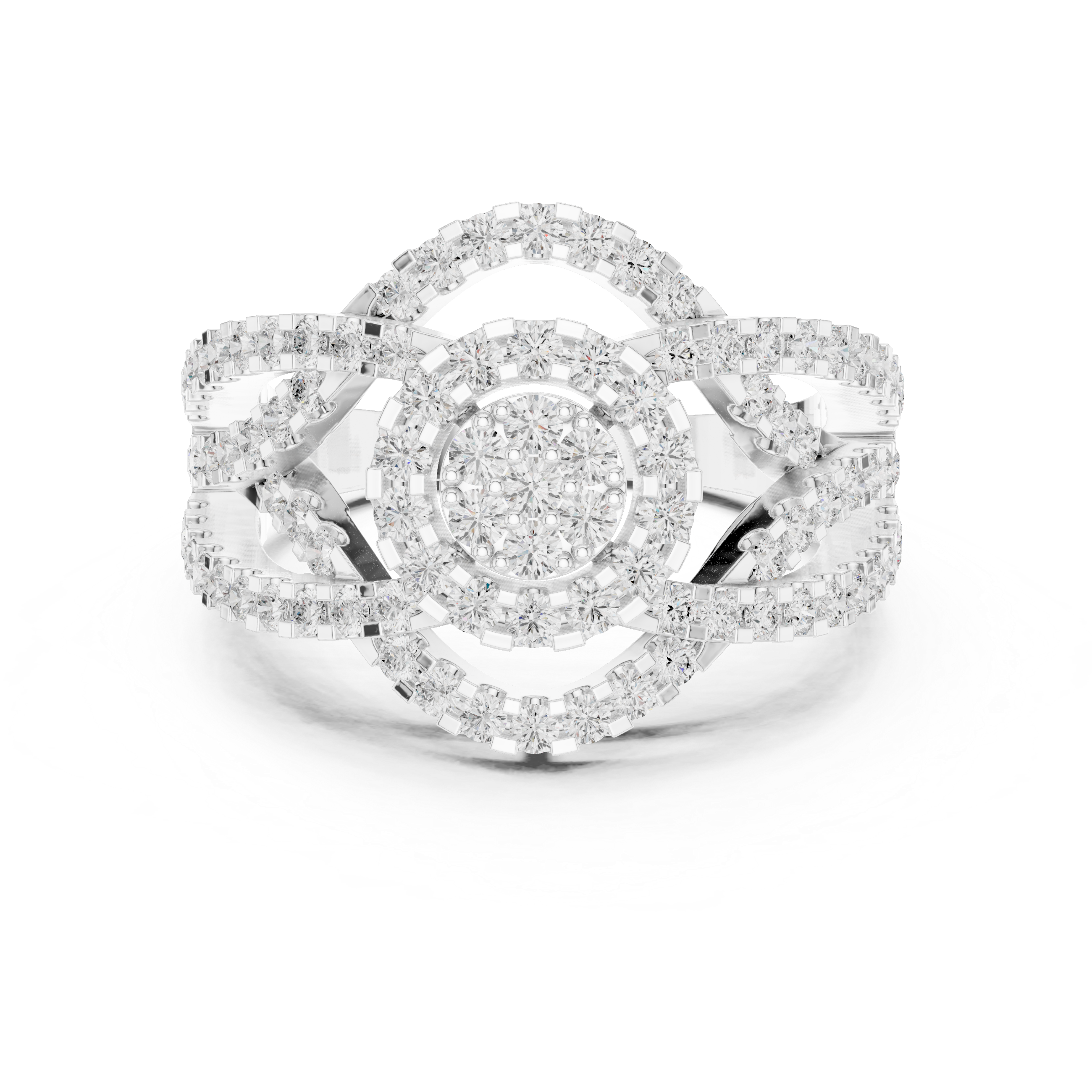 Halo Infinity Diamond Ring