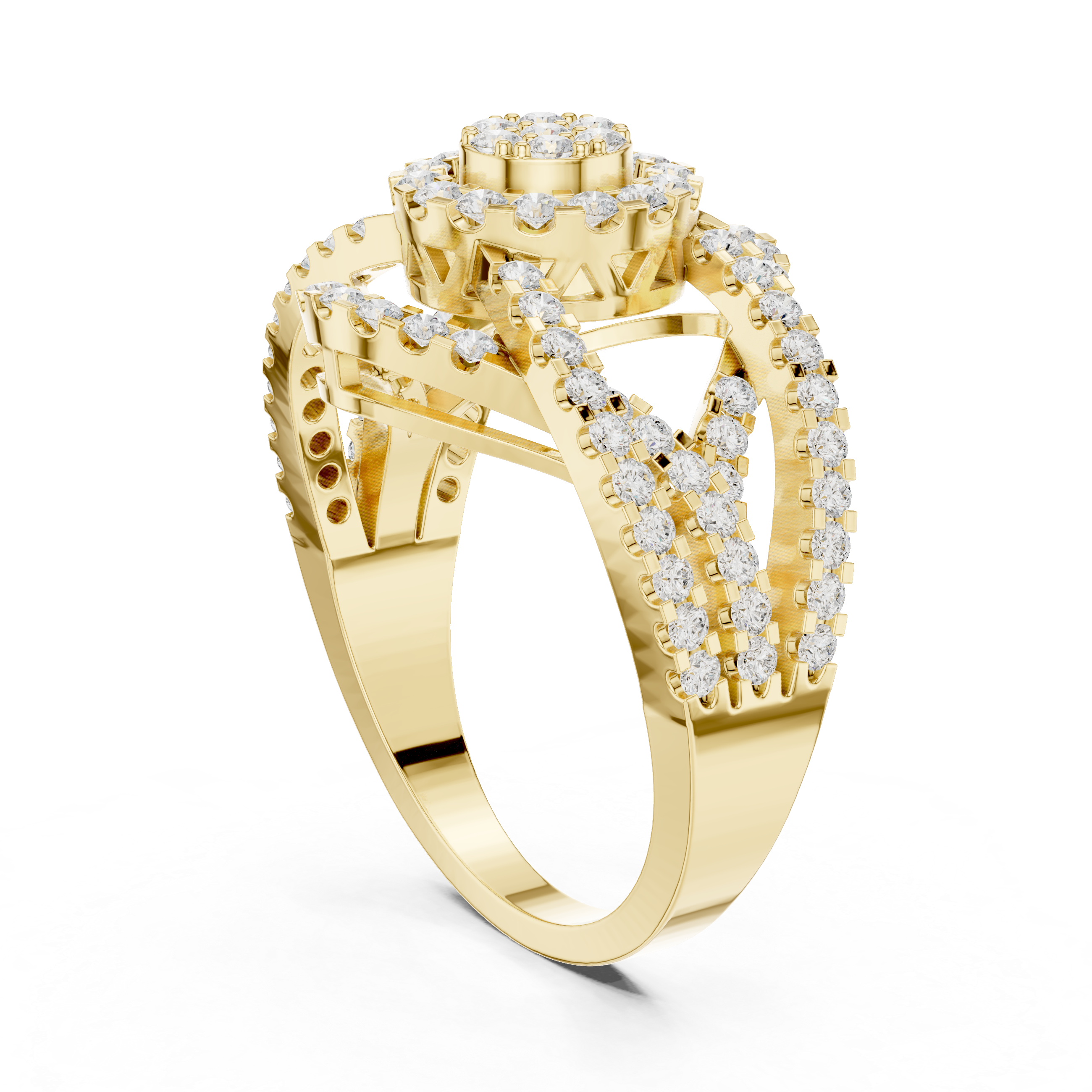 Halo Infinity Diamond Ring