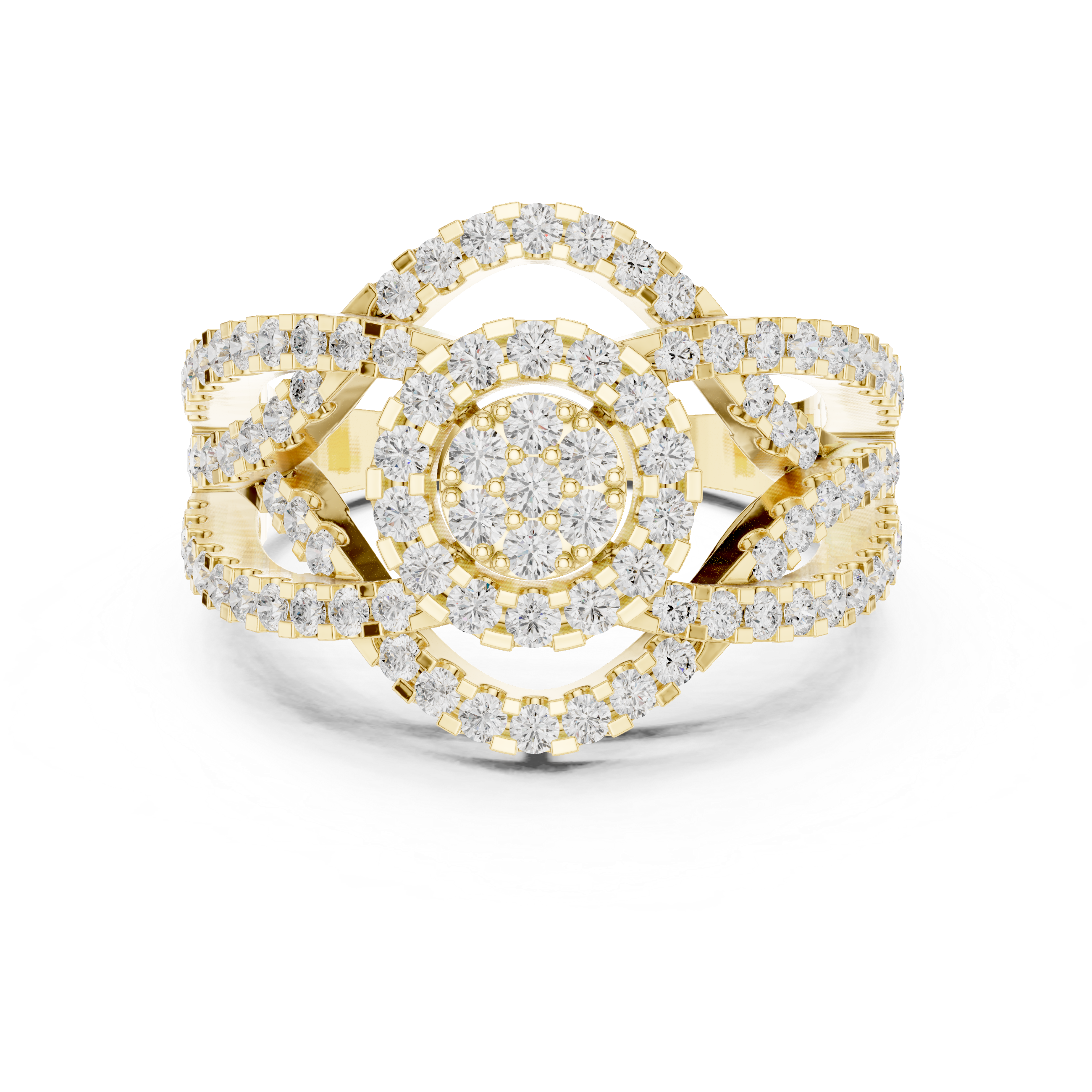 Halo Infinity Diamond Ring