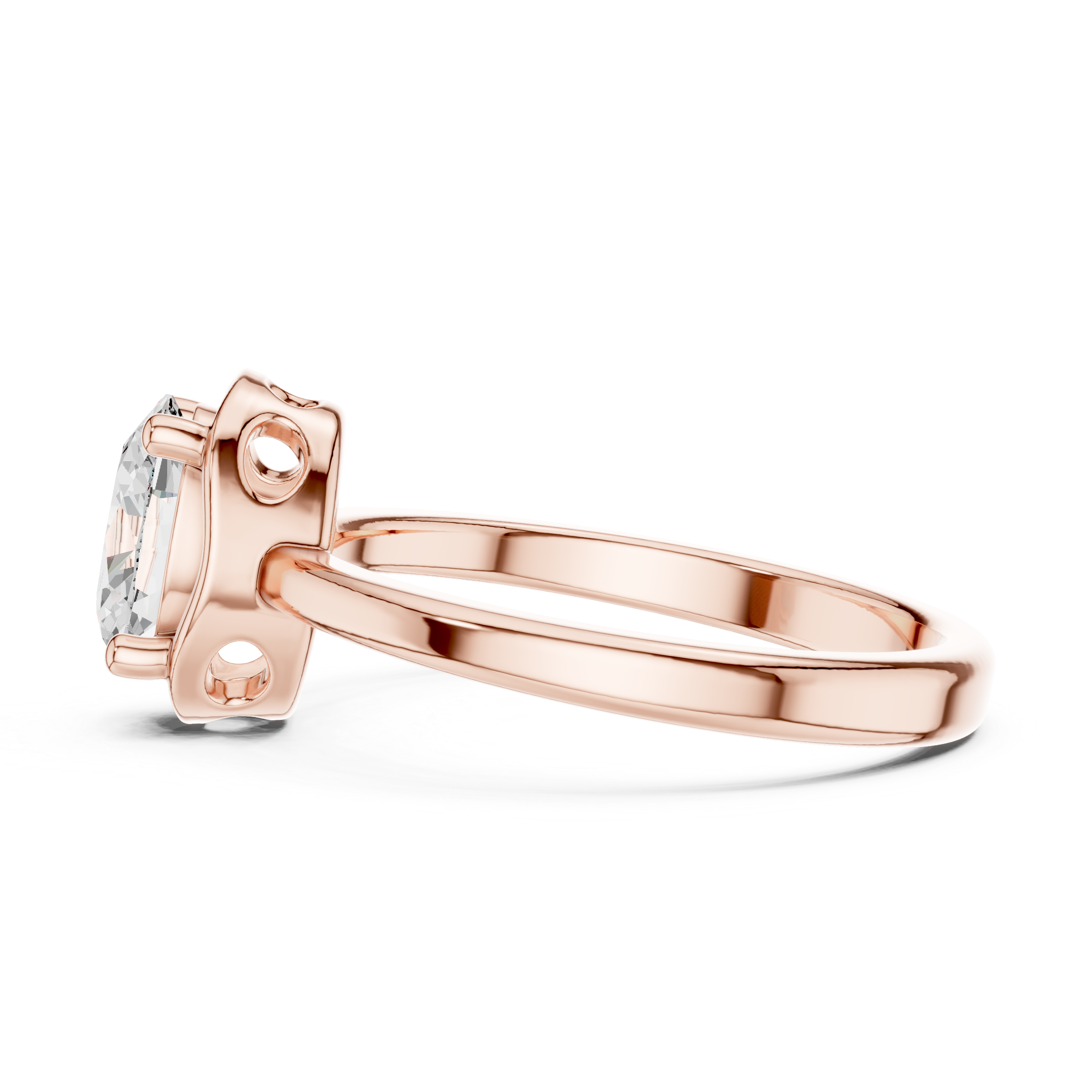 Classic Oval Solitaire Engagement Ring