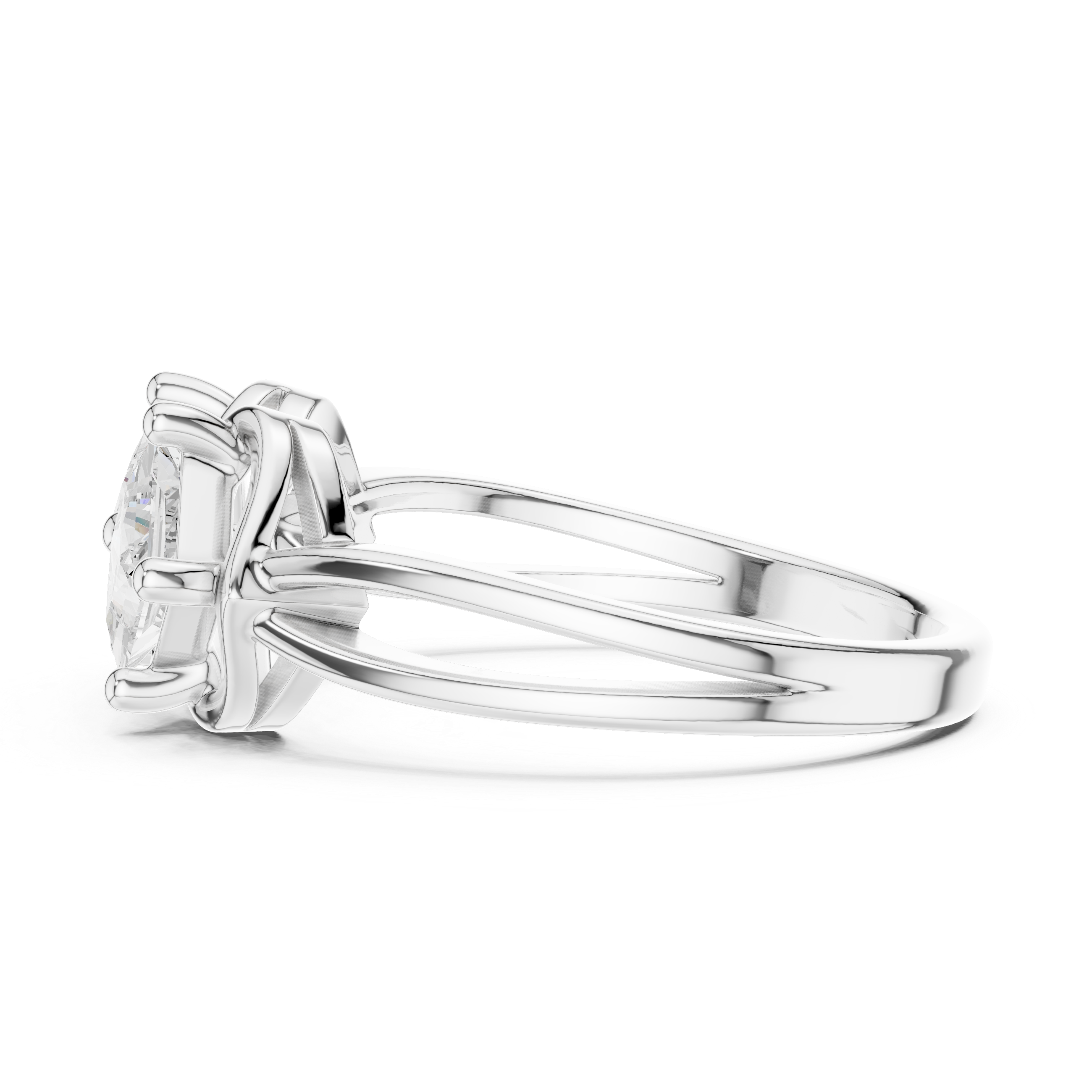 Toi et Moi Princess Diamond Ring