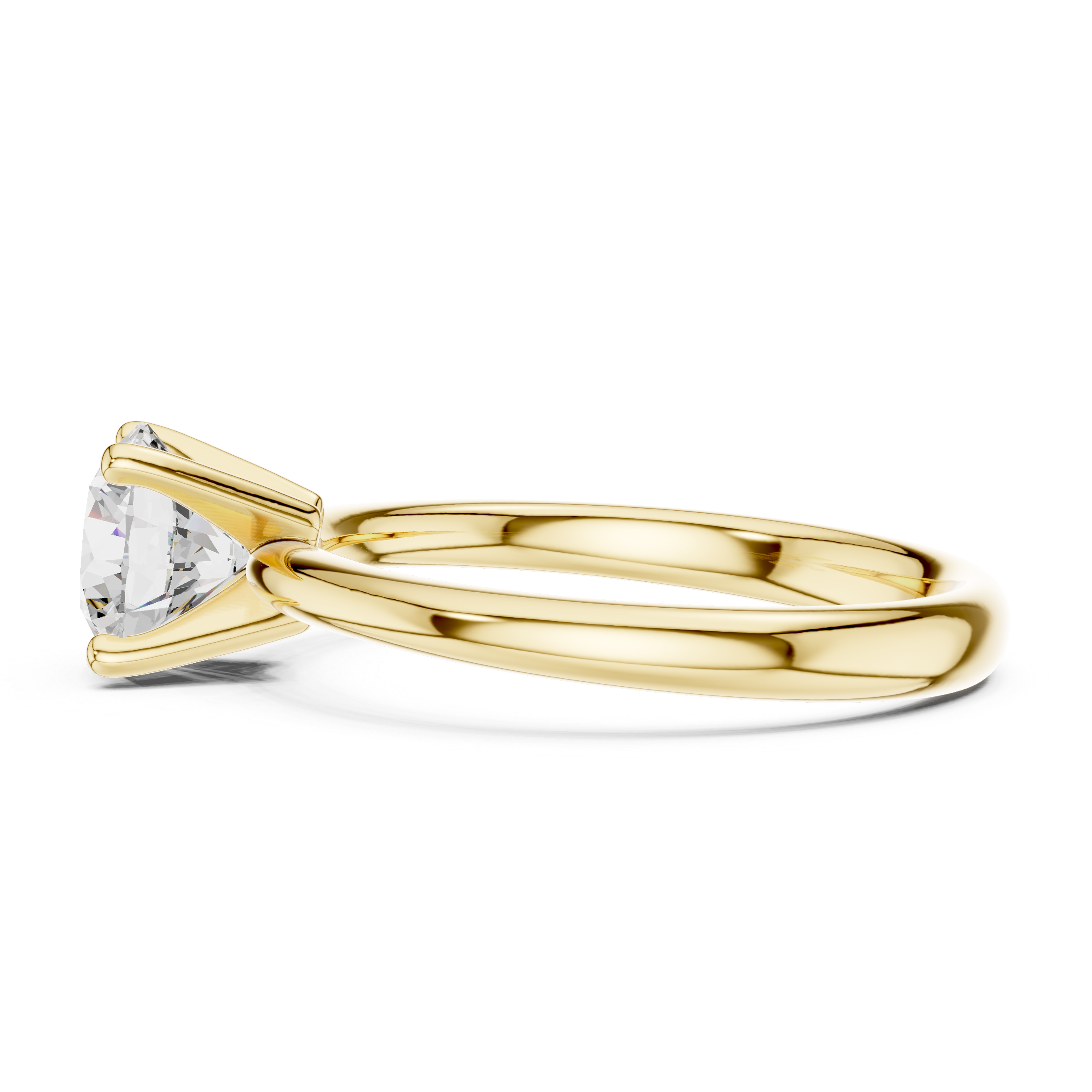 Classic Solitaire Diamond Engagement Ring