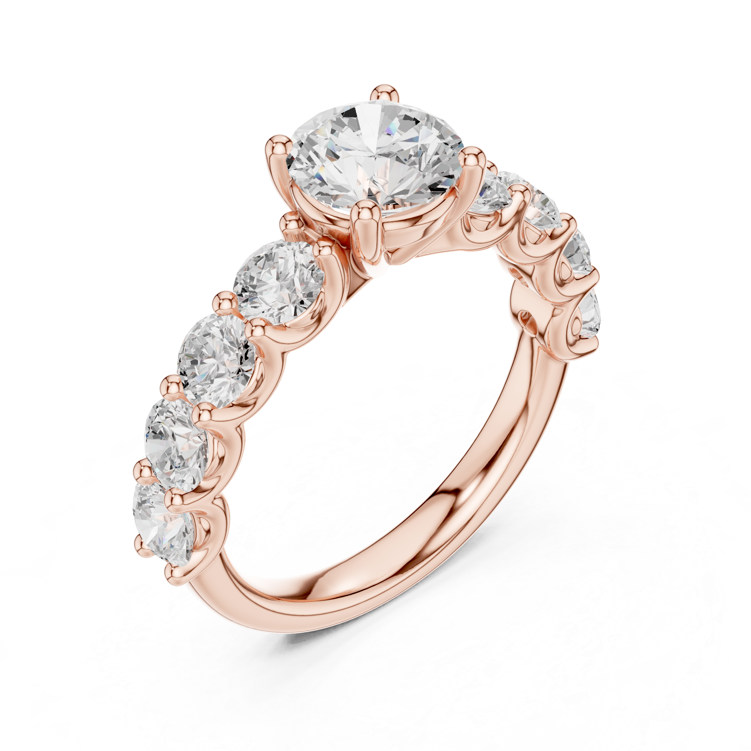 Round Diamond Engagement Ring