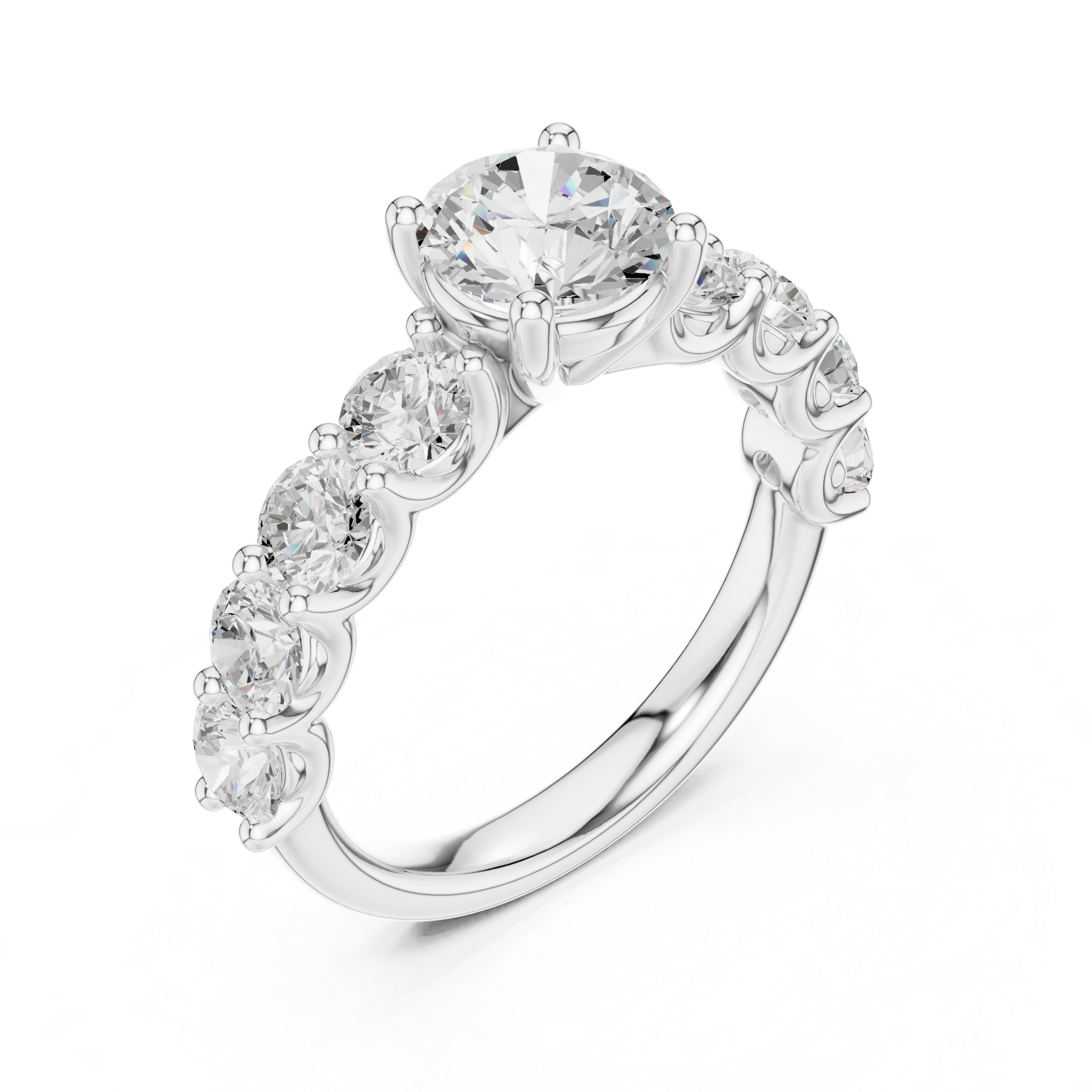 Round Diamond Engagement Ring