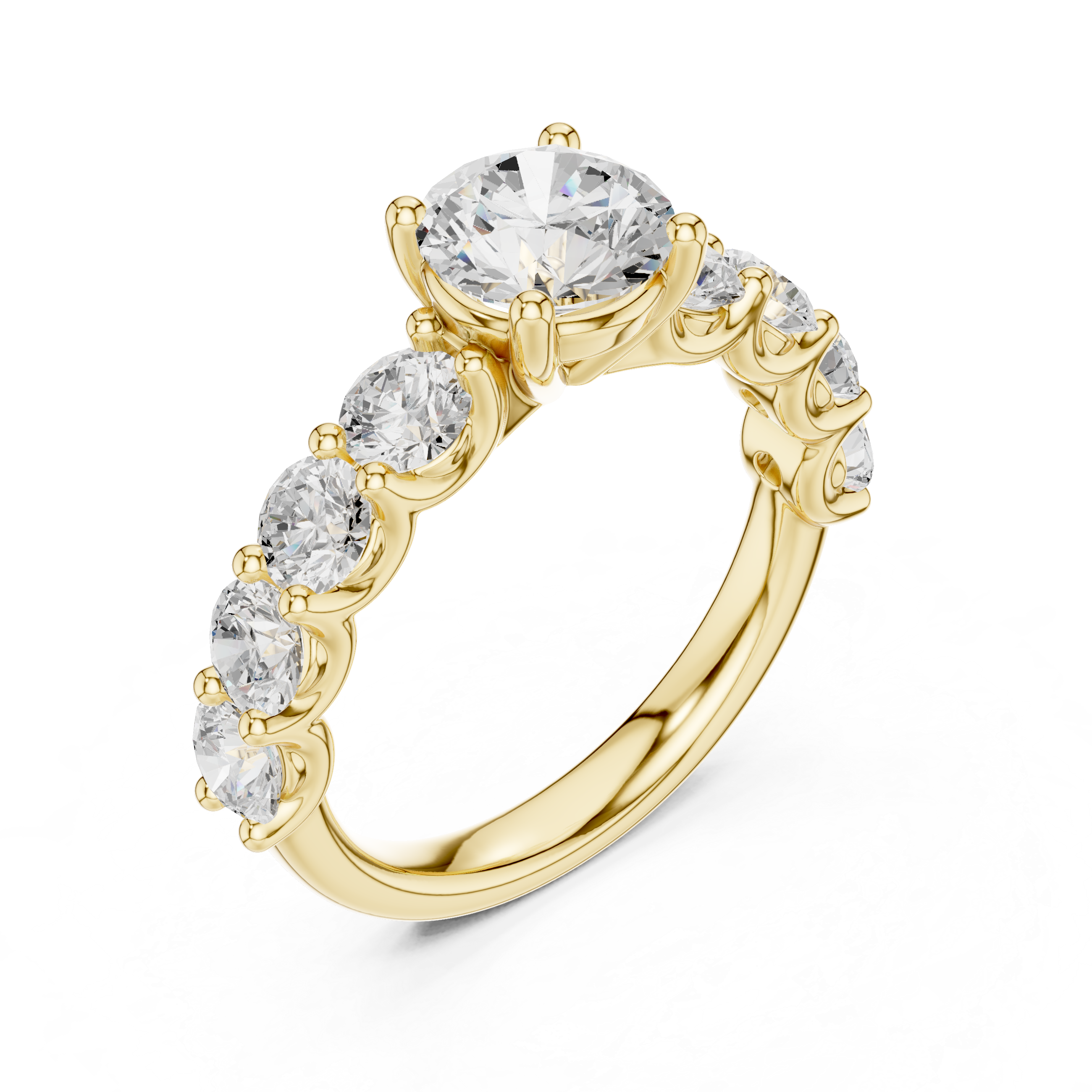 Round Diamond Engagement Ring