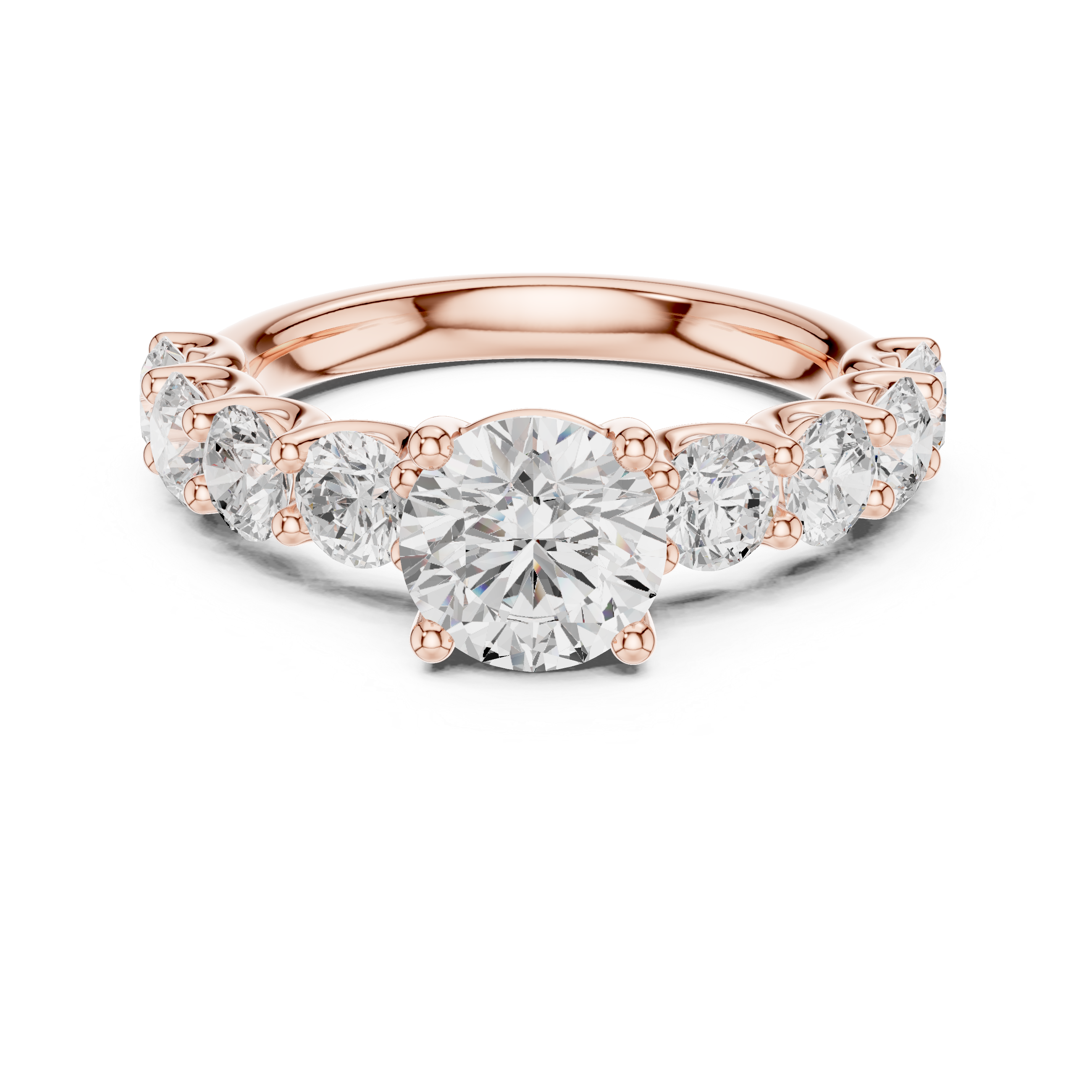 Round Diamond Engagement Ring
