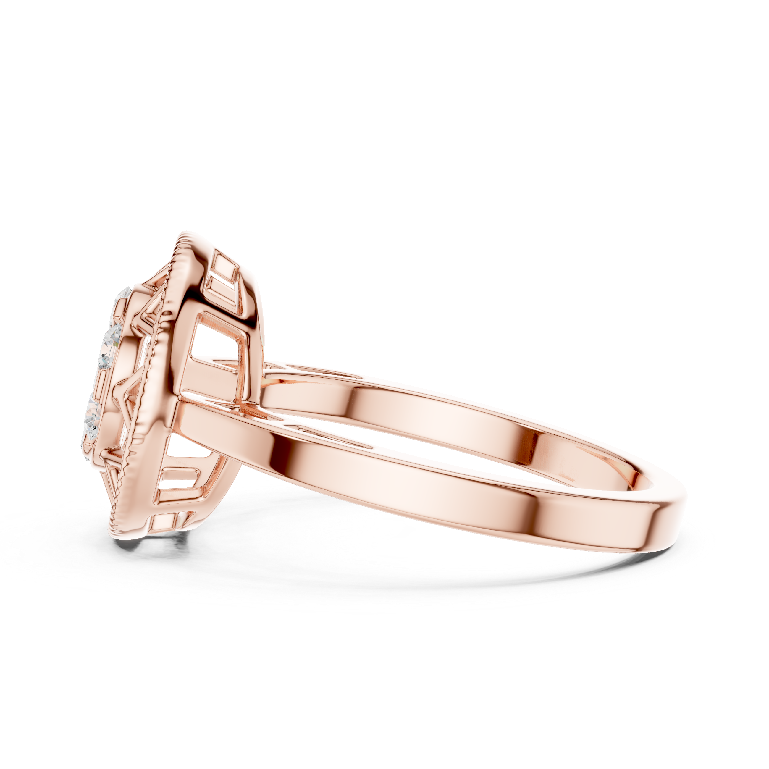 Classic Round Solitaire Engagement Ring