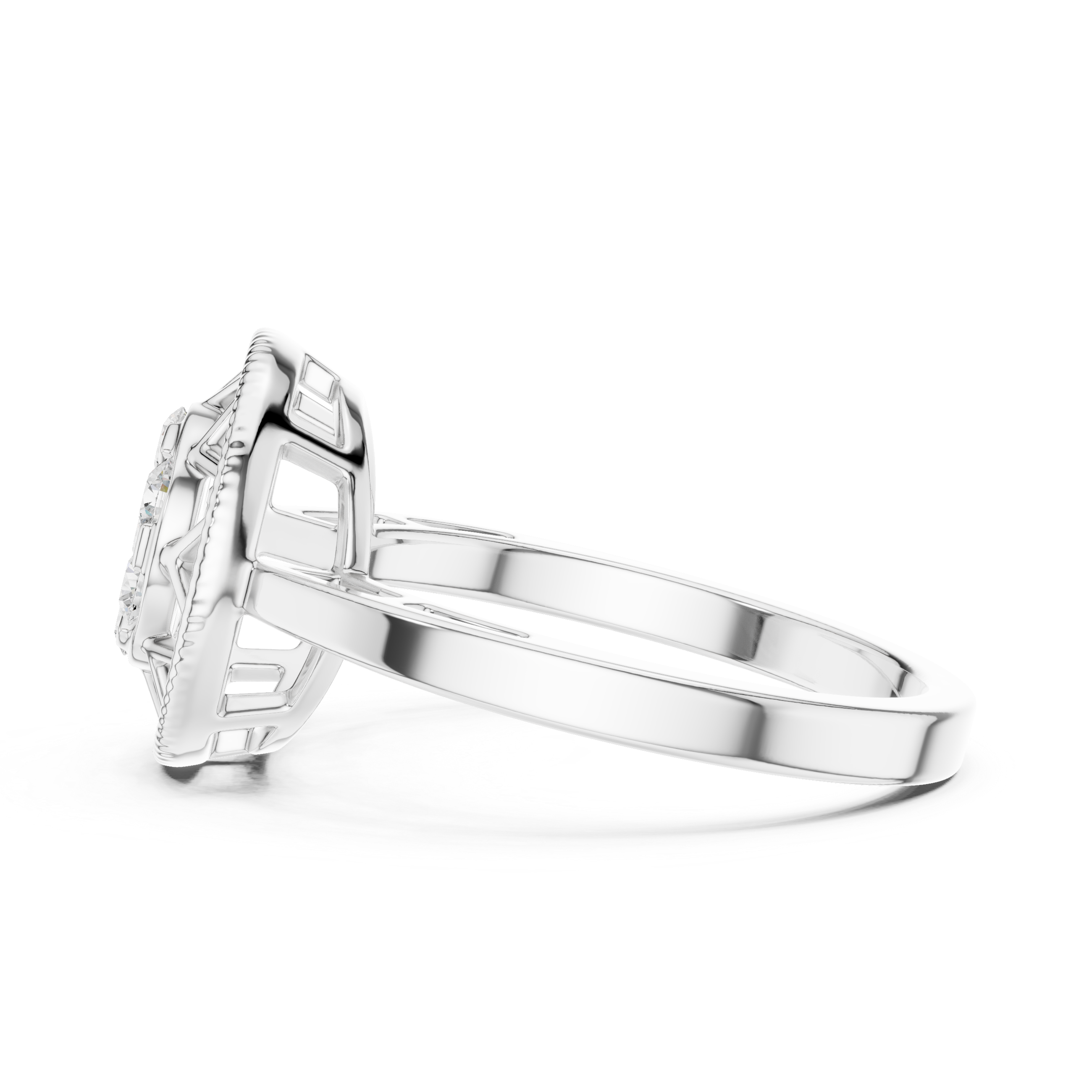 Classic Round Solitaire Engagement Ring