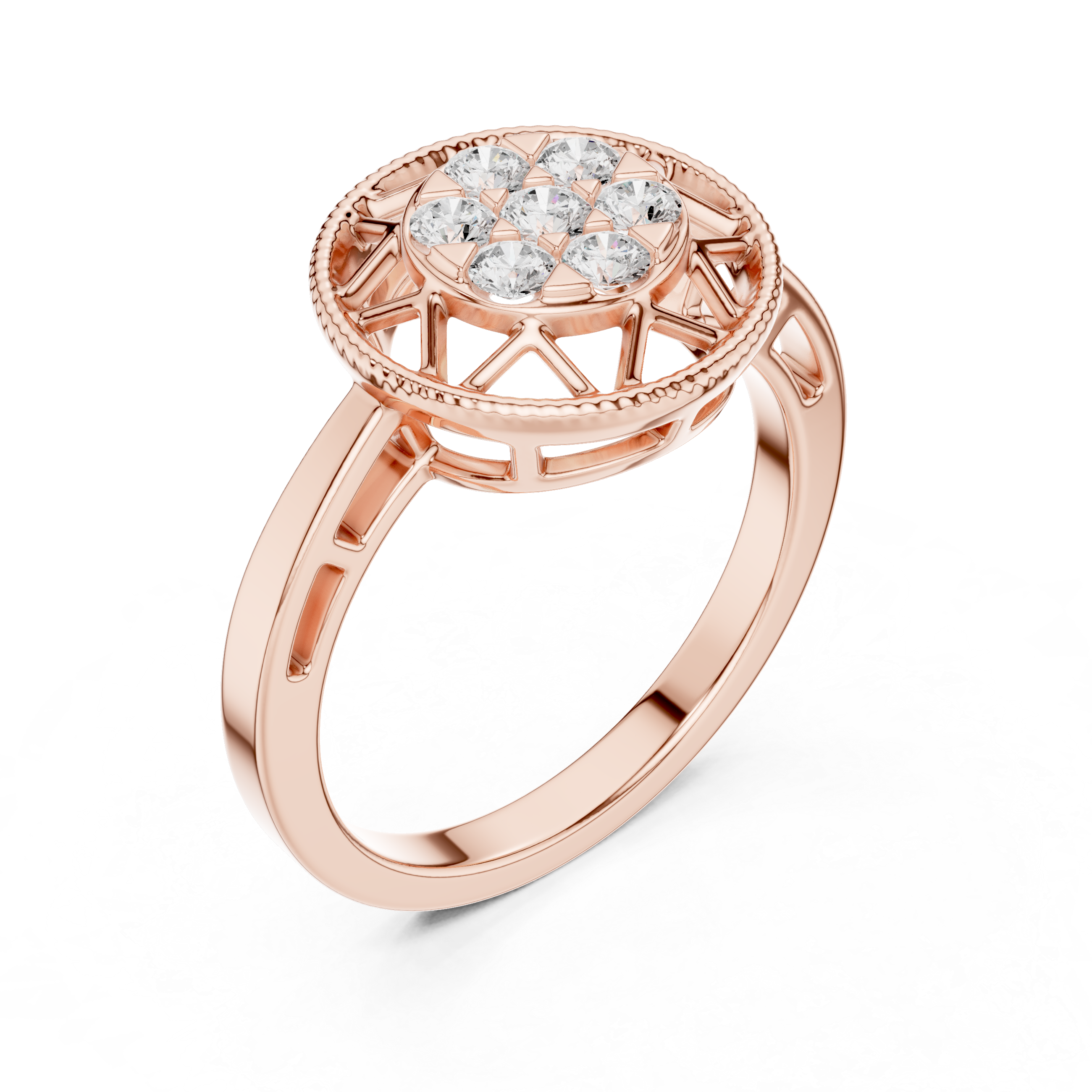 Classic Round Solitaire Engagement Ring