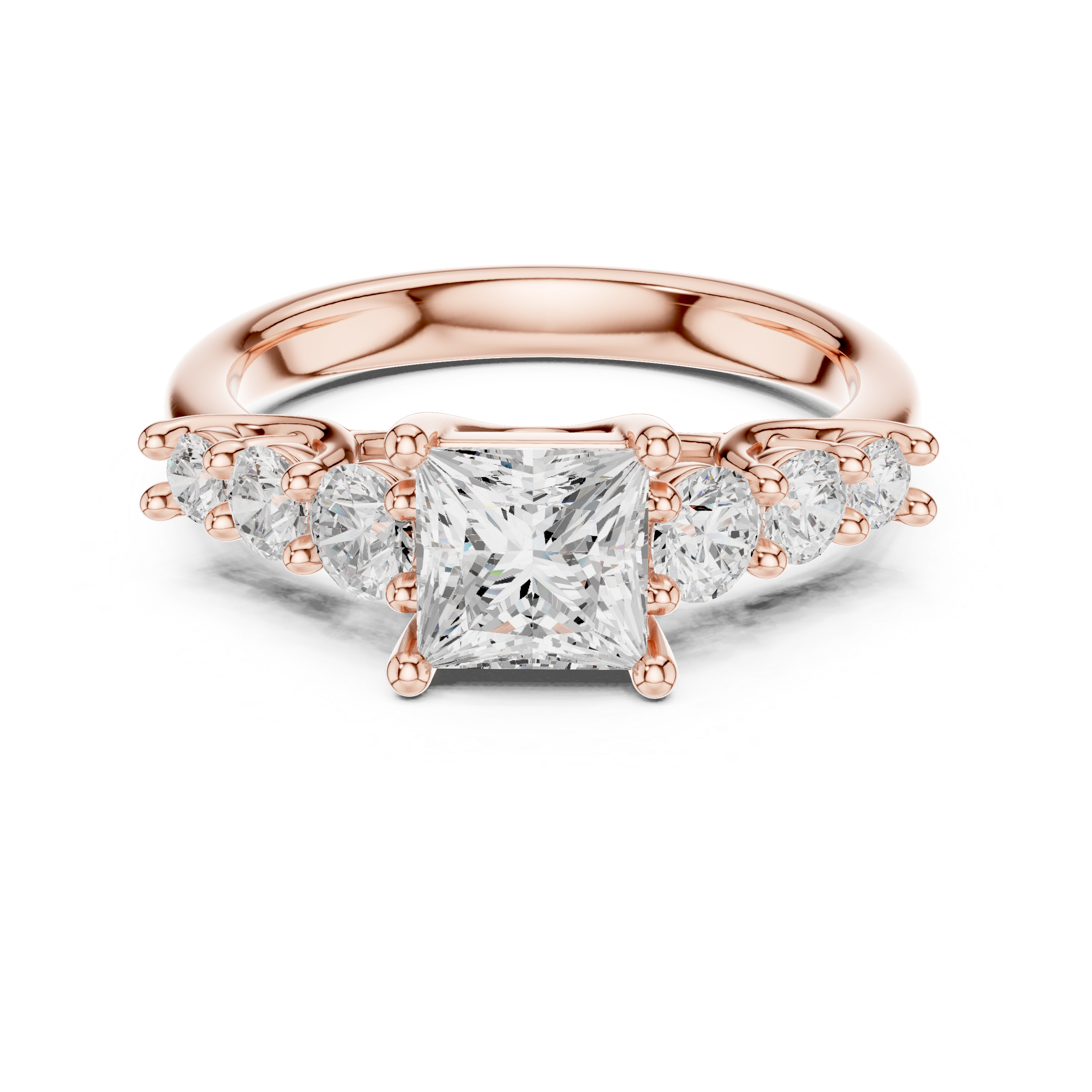 Princess Cut Diamond Engagement Ring