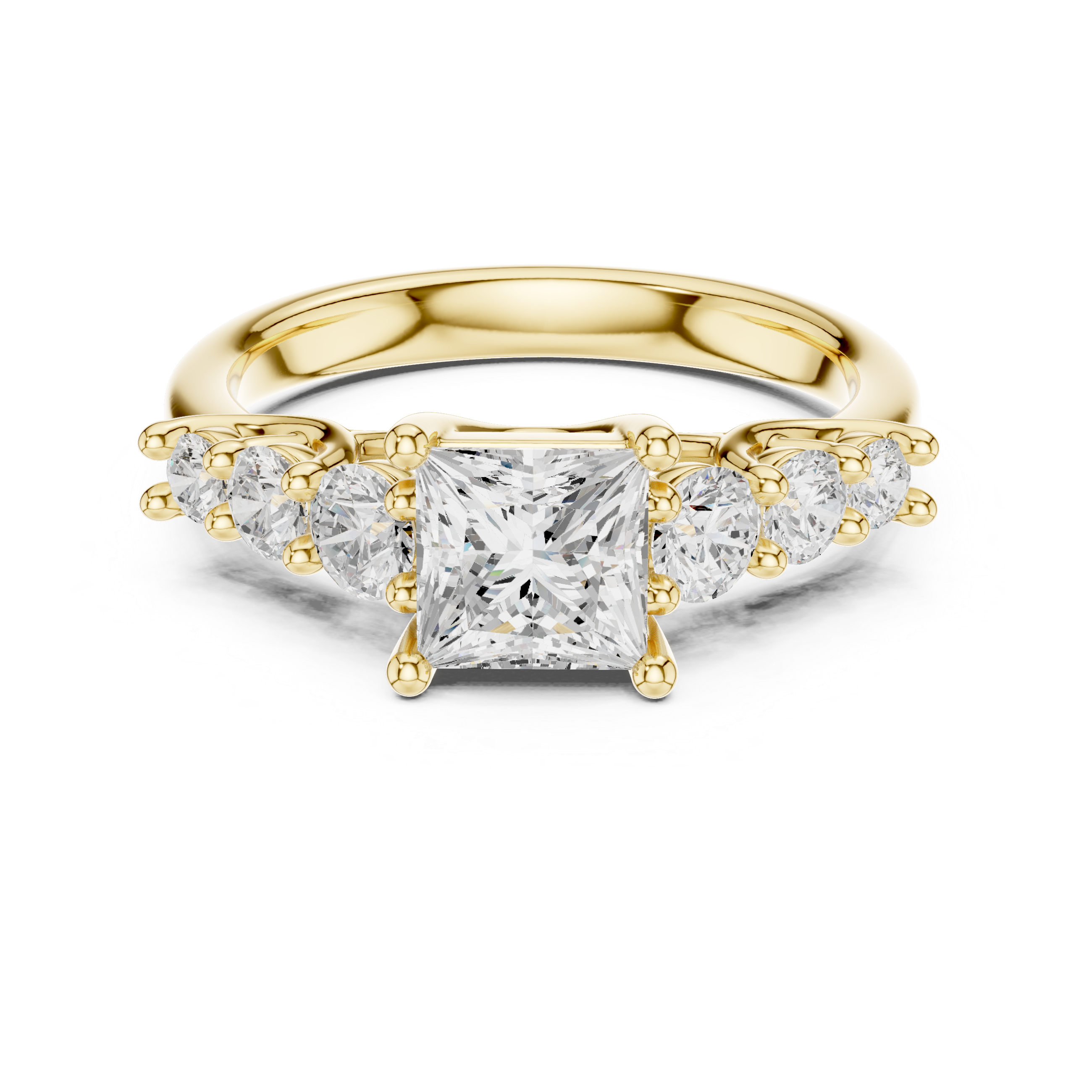 Princess Cut Diamond Engagement Ring