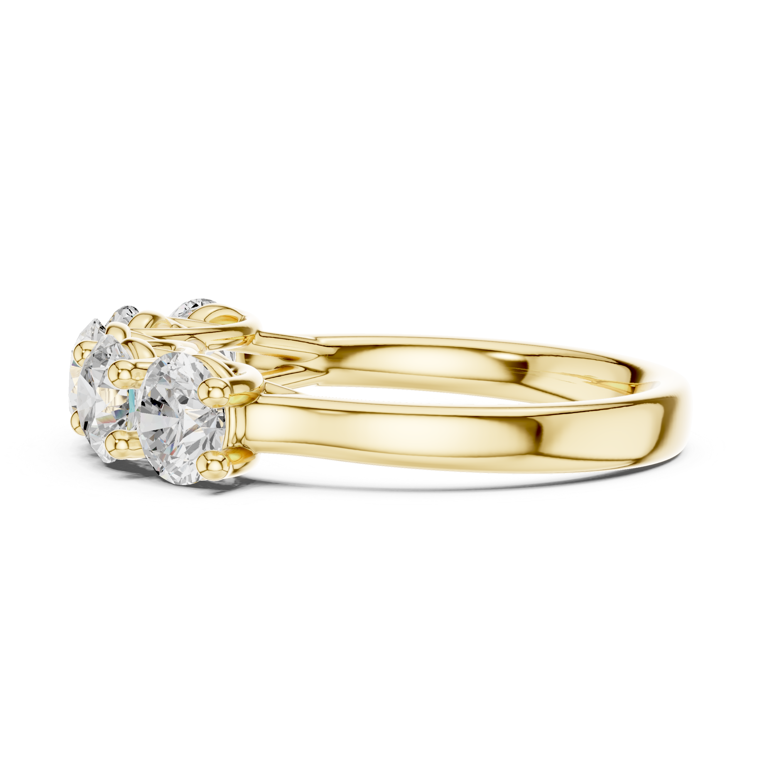 Five Stone Round Diamond Ring