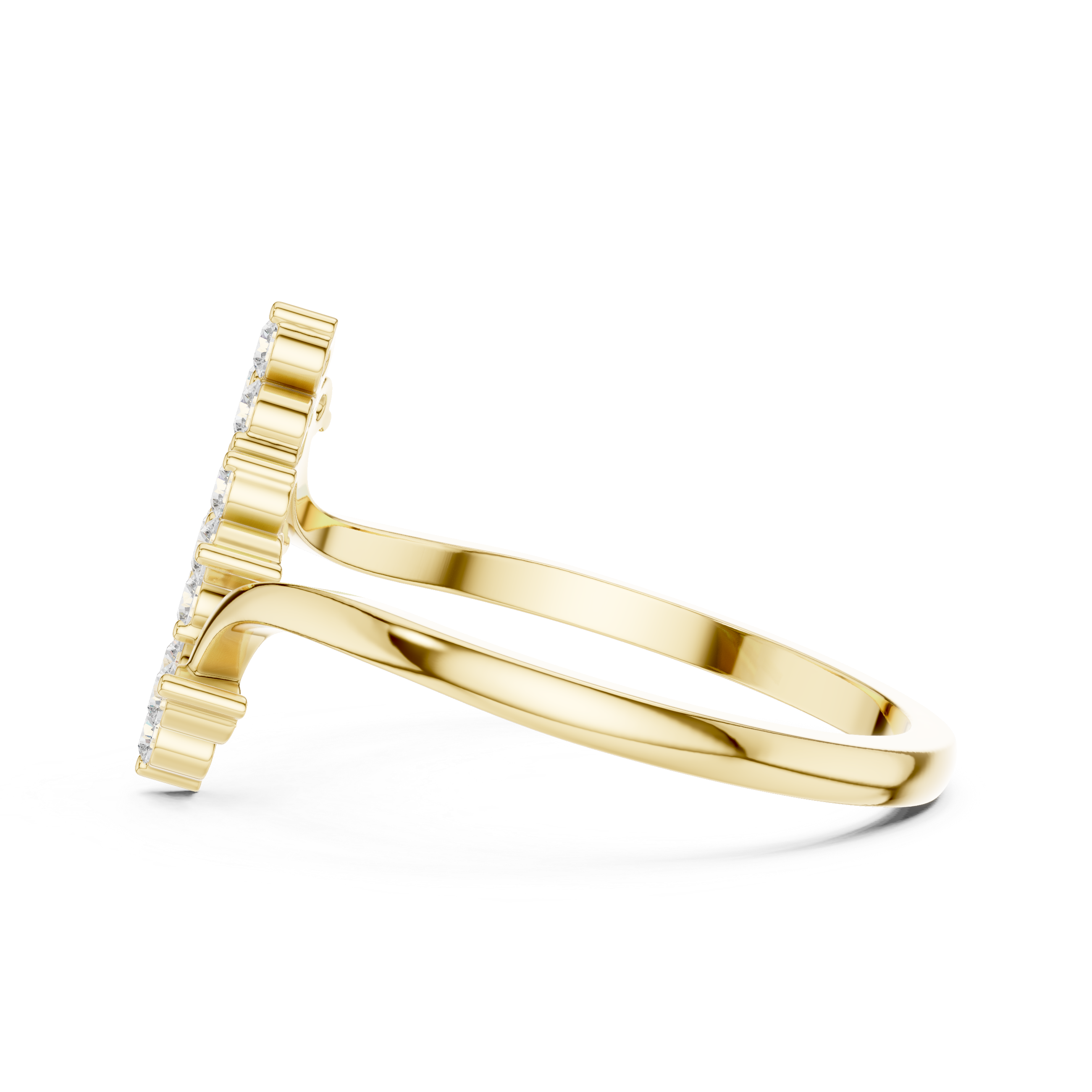 Diamond Cluster Bypass Ring