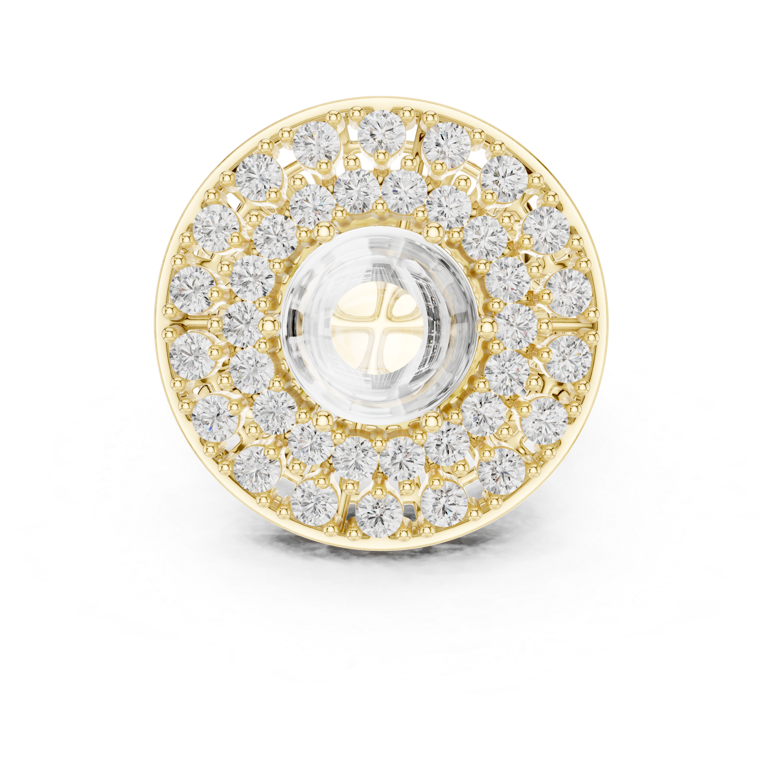 Royal Cabochon Diamond Cocktail Ring