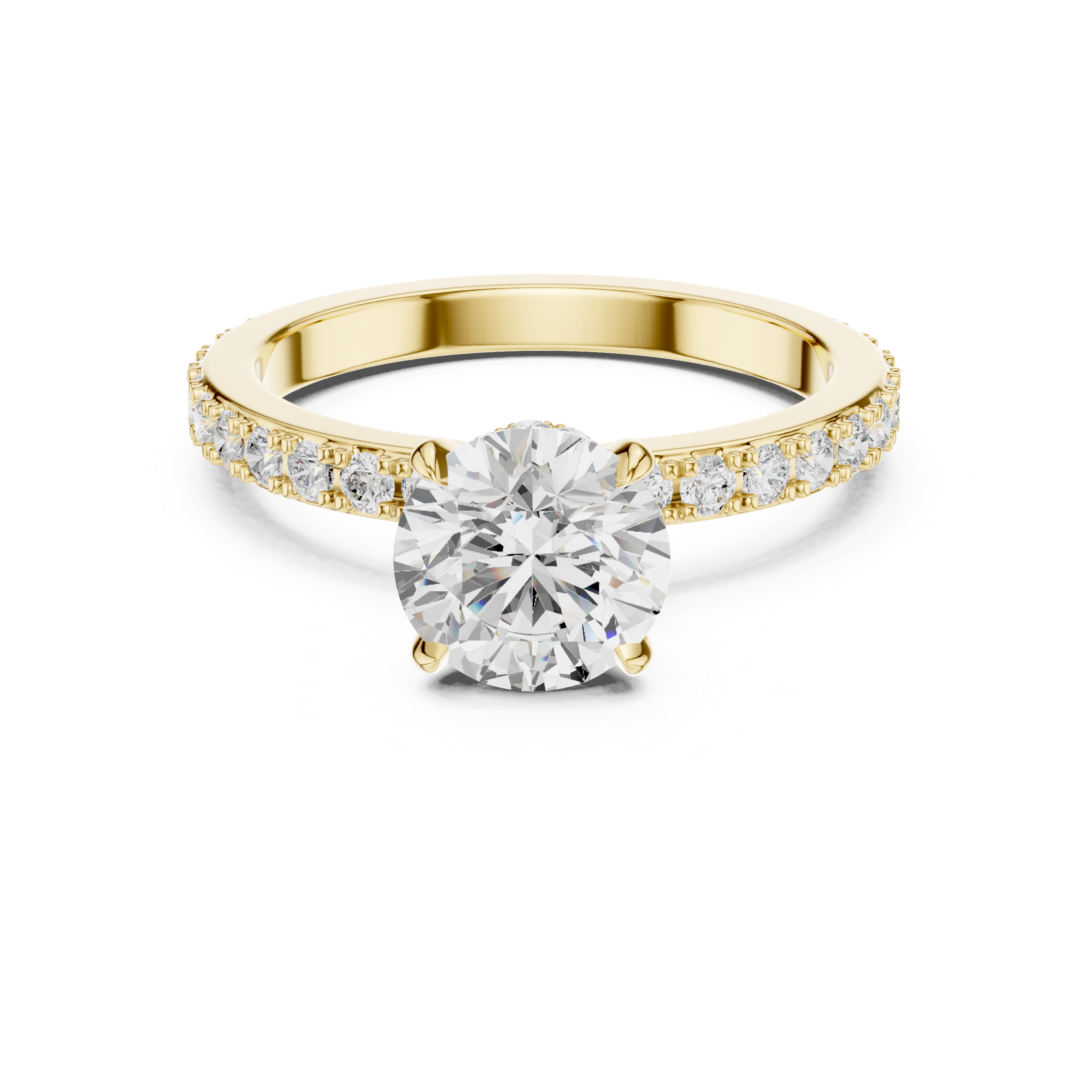 Luxury Solitaire Diamond Ring