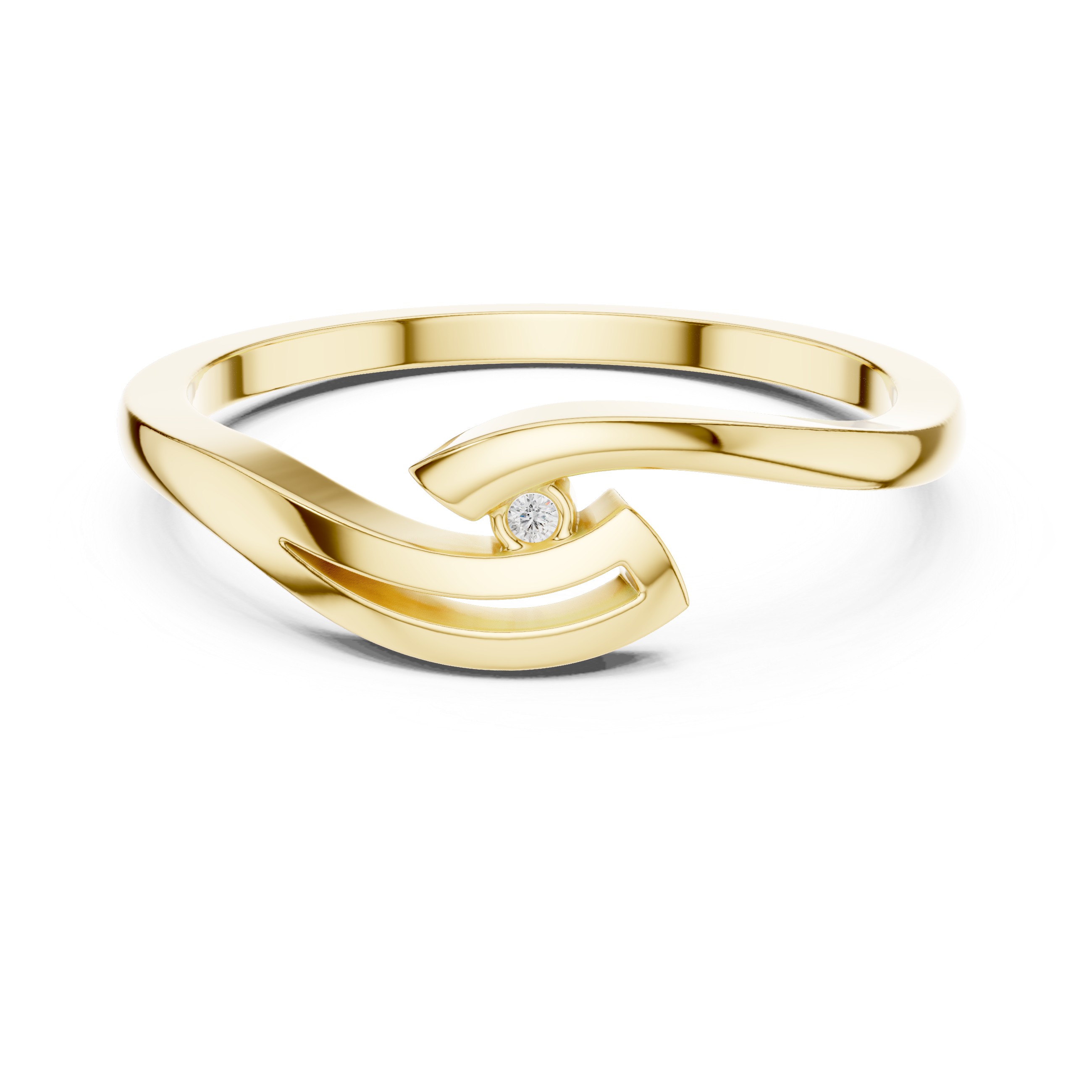 Luxury Bezel Diamond Ring