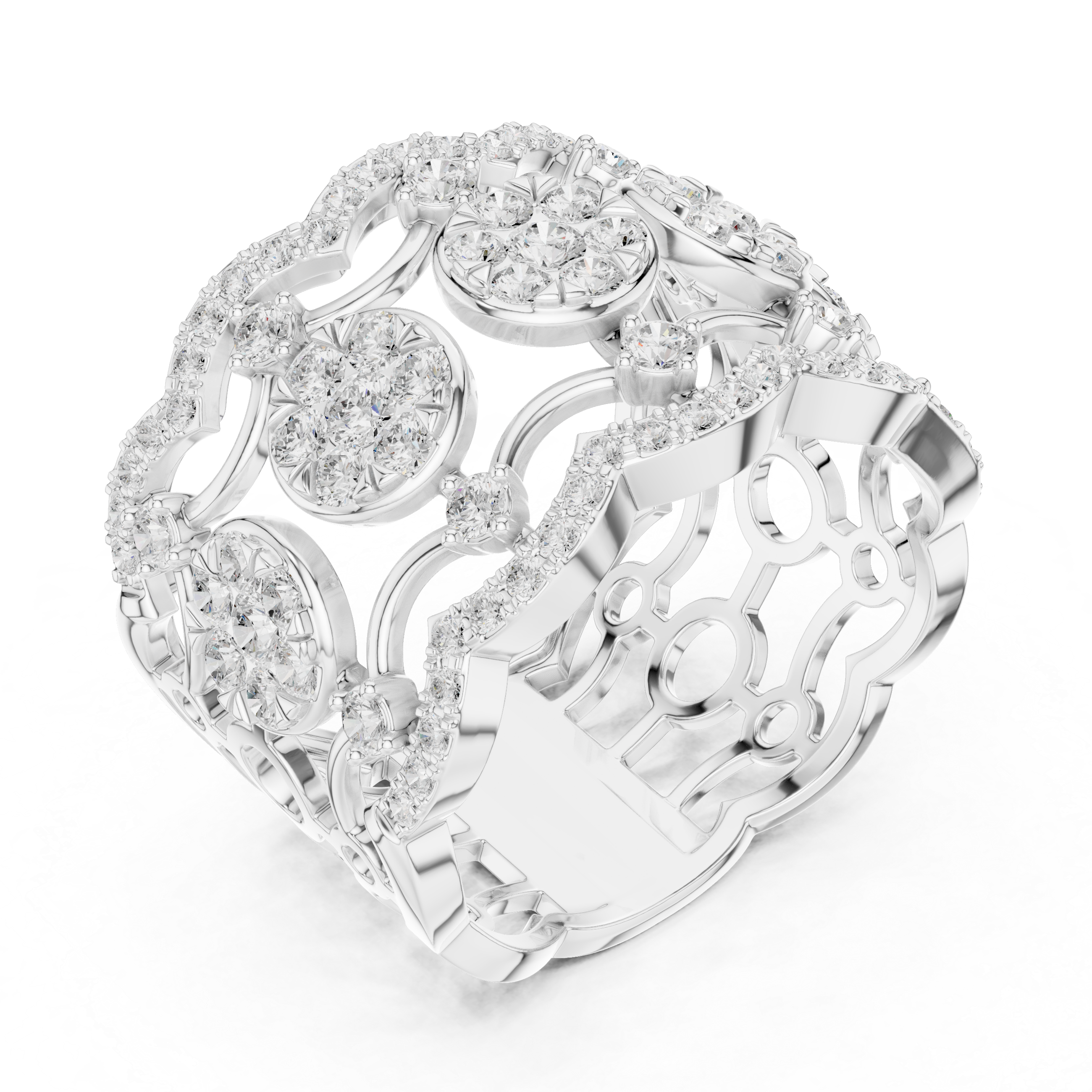 Luxury Diamond Statement Ring