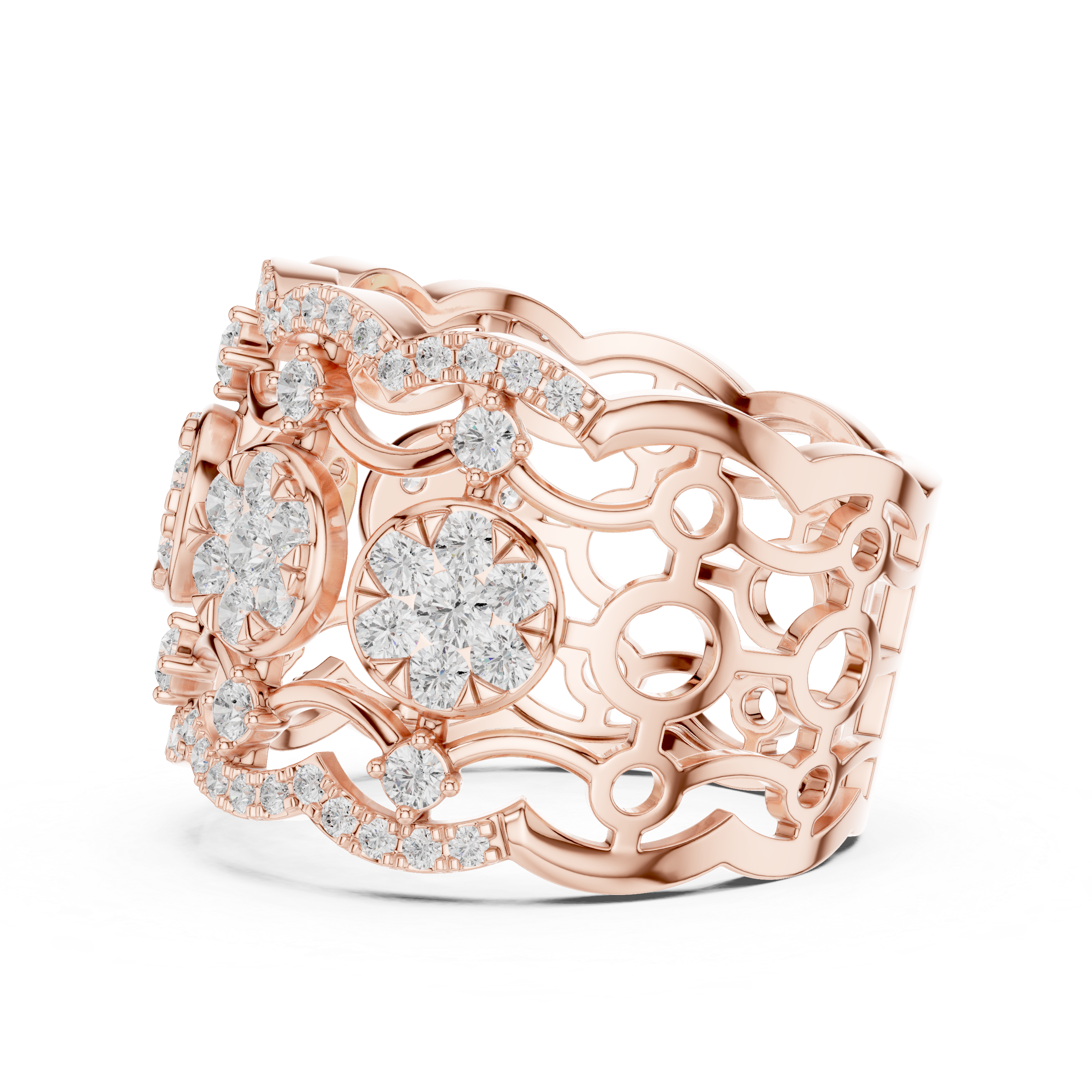 Luxury Diamond Statement Ring