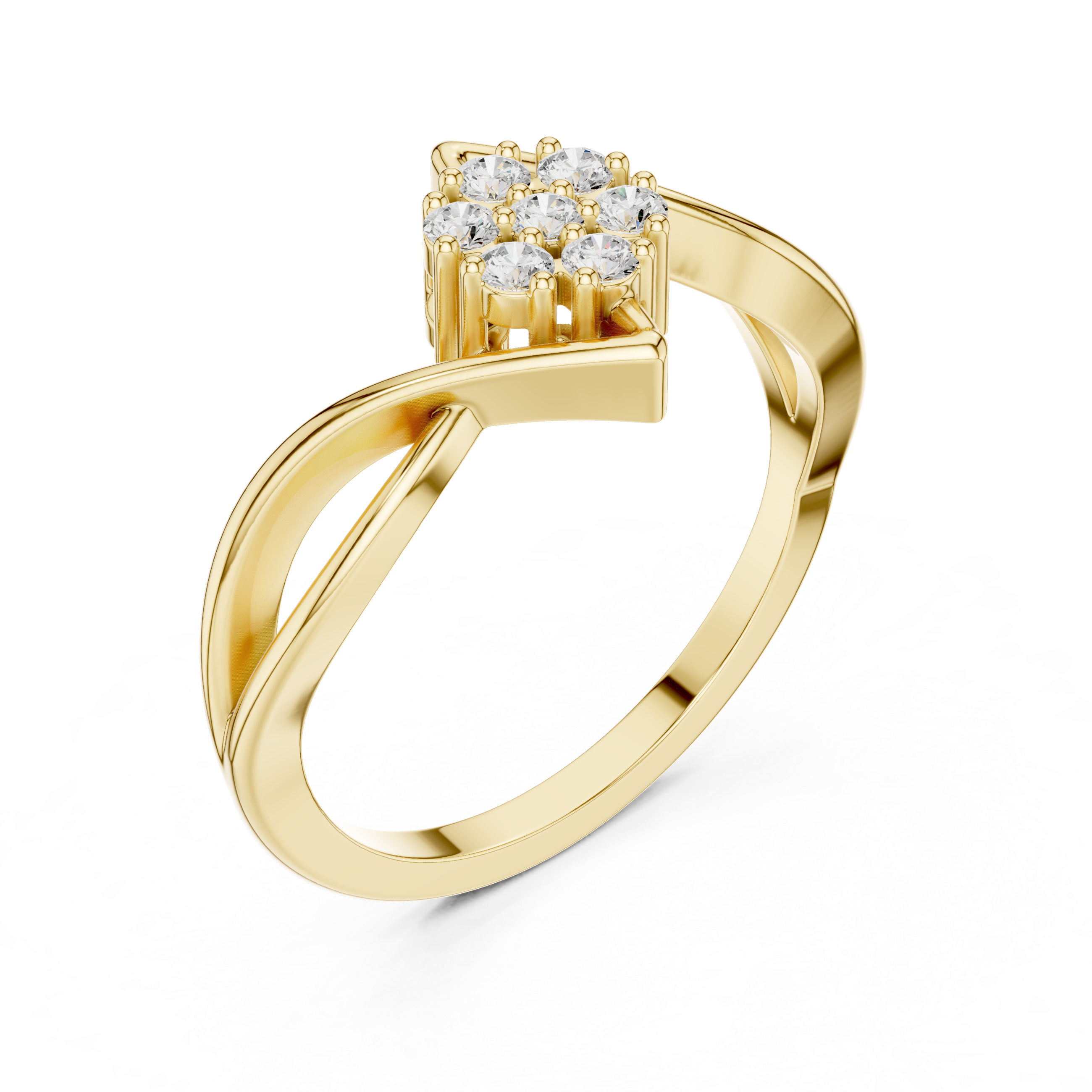 Infinity Cluster Diamond Ring