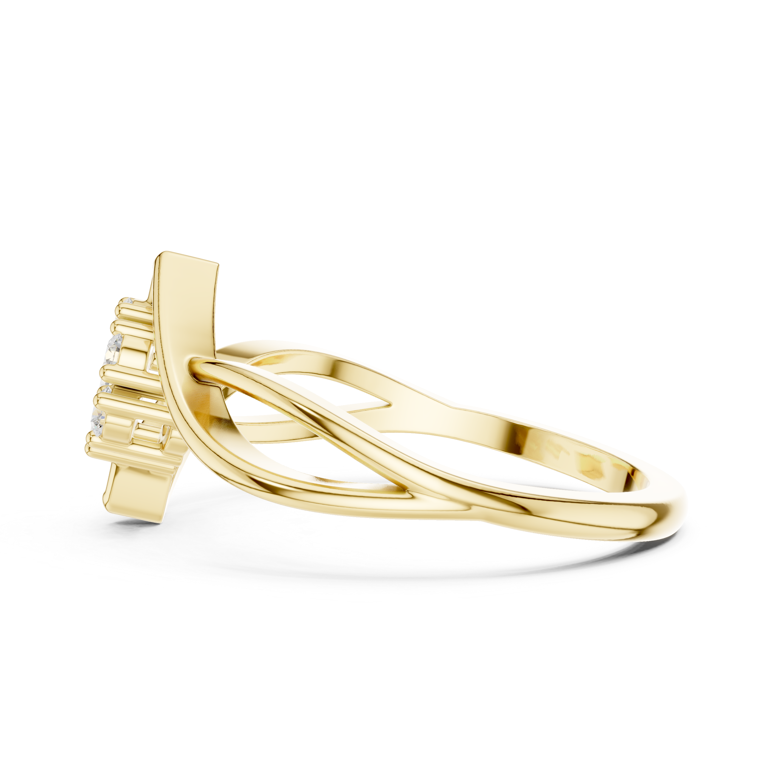Infinity Cluster Diamond Ring