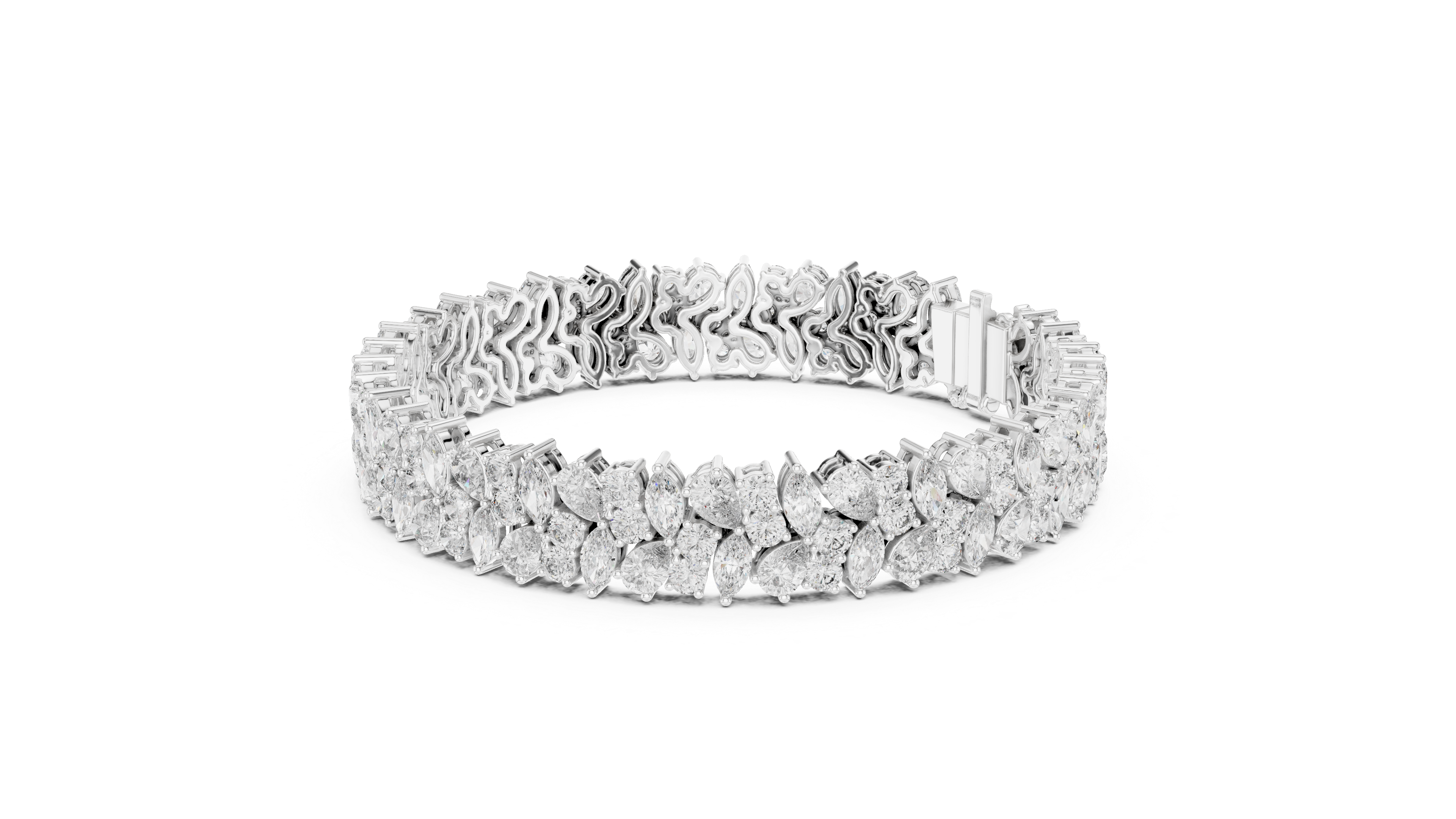 Luxury Multi Diamond Bracelet