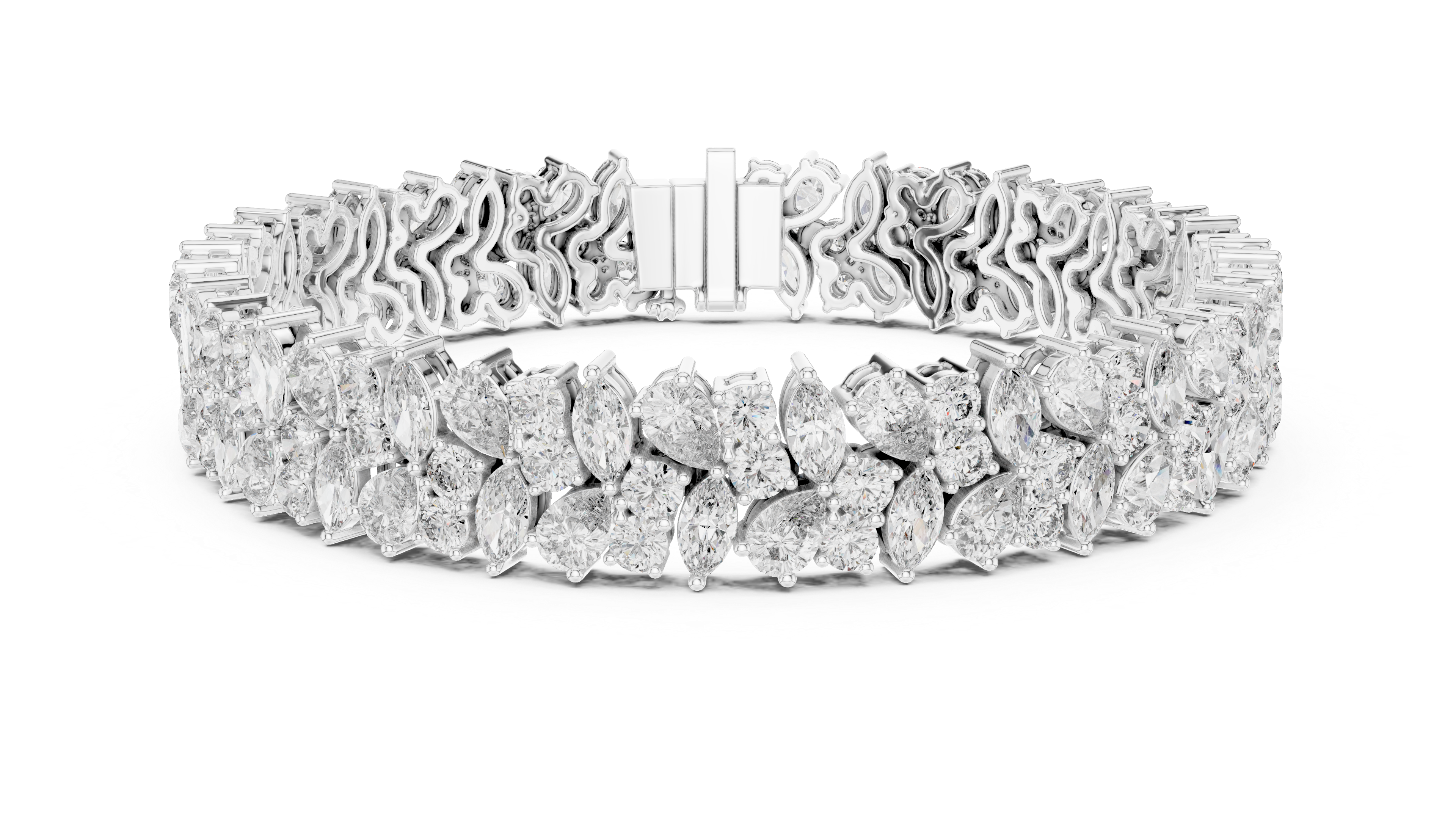Luxury Multi Diamond Bracelet