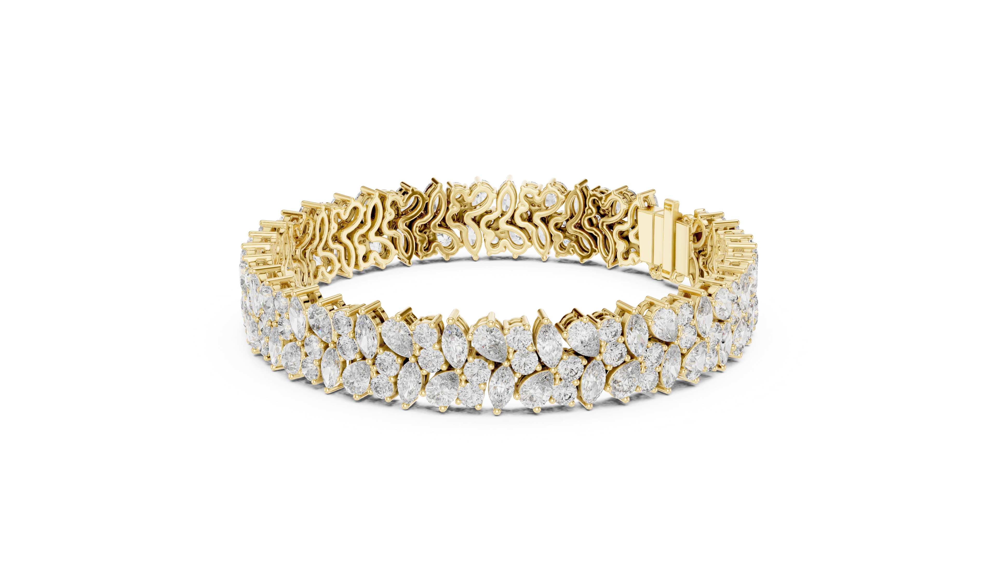Luxury Multi Diamond Bracelet