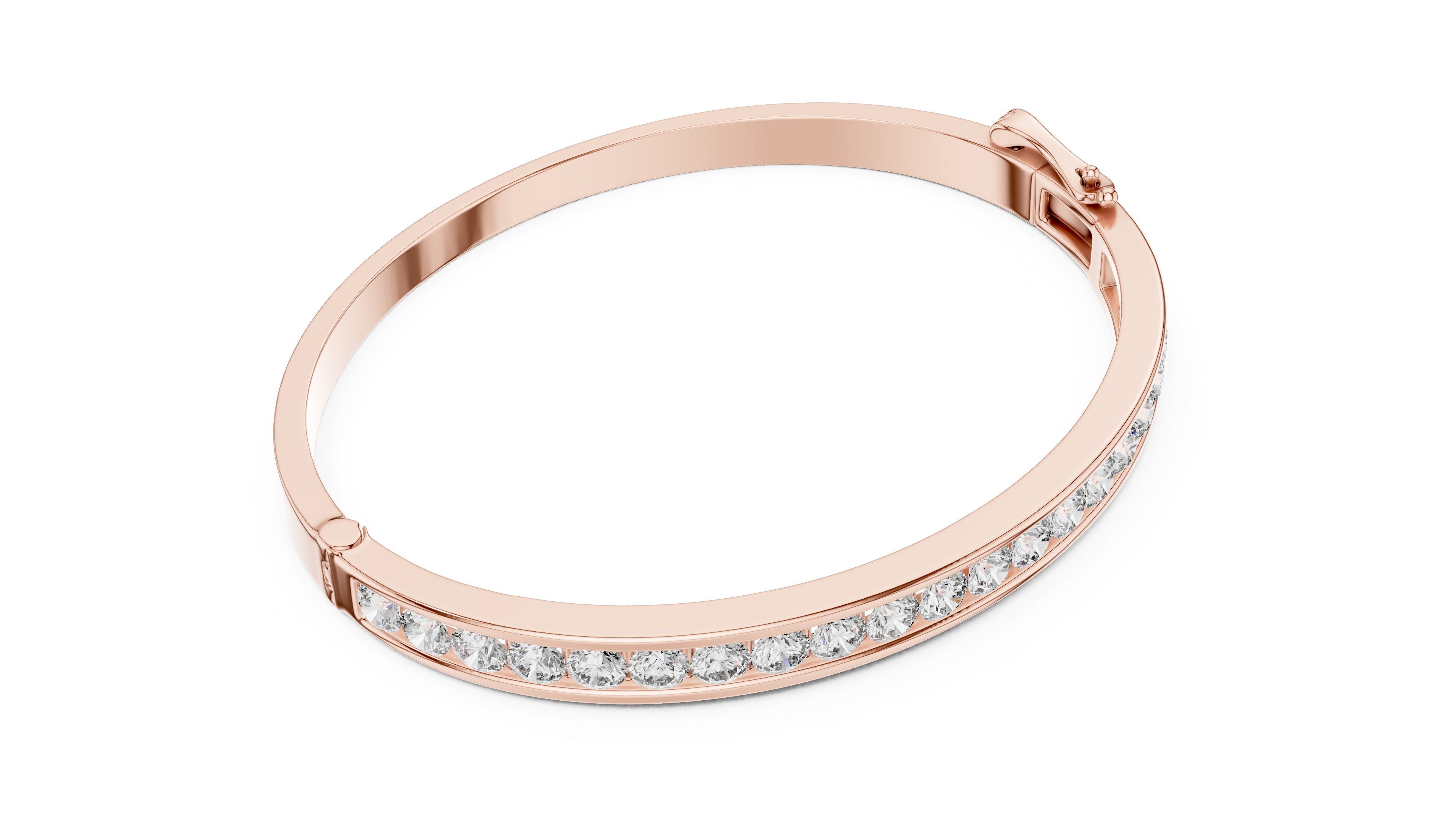 Luxury Diamond Bangle Bracelet